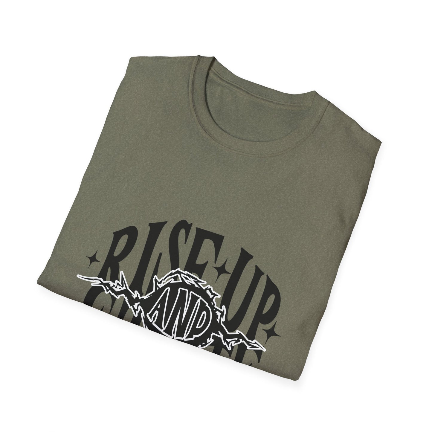 Rise Up And Create T-Shirt, Inspirational Tee, Motivational Shirt, Unisex Graphic Top, Artist Gift, Creative Apparel