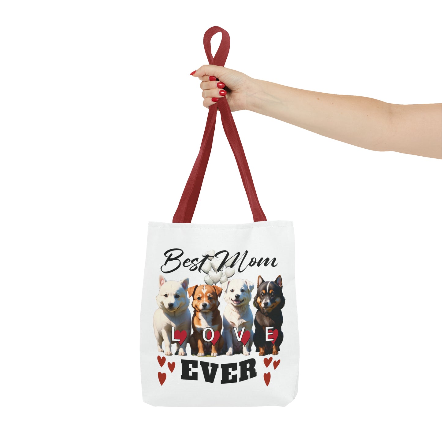 Valentine: Best Mom Ever - Tote Bag (AOP)