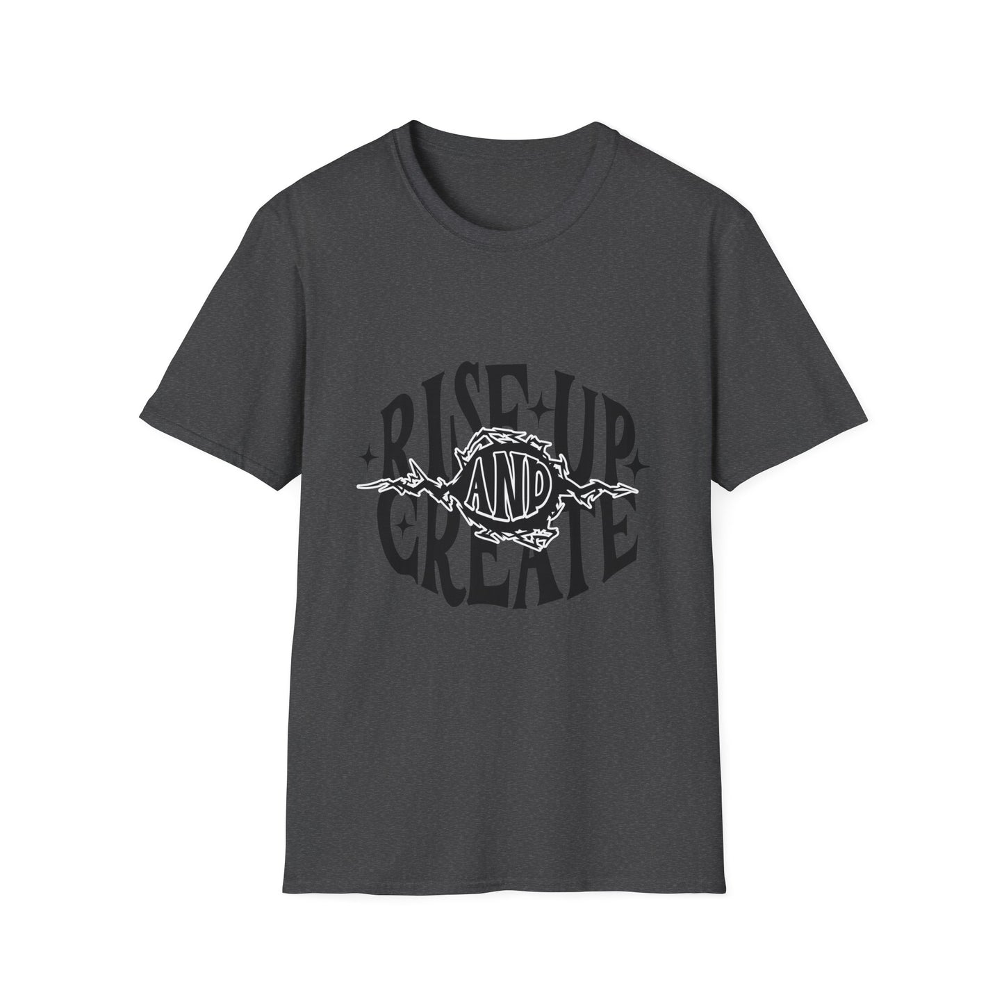 Rise Up And Create T-Shirt, Inspirational Tee, Motivational Shirt, Unisex Graphic Top, Artist Gift, Creative Apparel