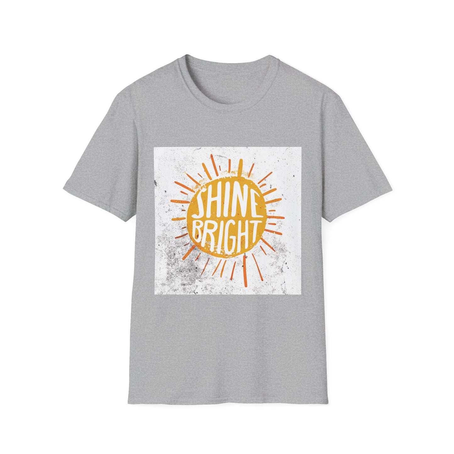 Shine Bright T-Shirt - Inspirational Tee, Positive Vibes Shirt, Motivational Clothing, Graphic Tee, Crewneck Top