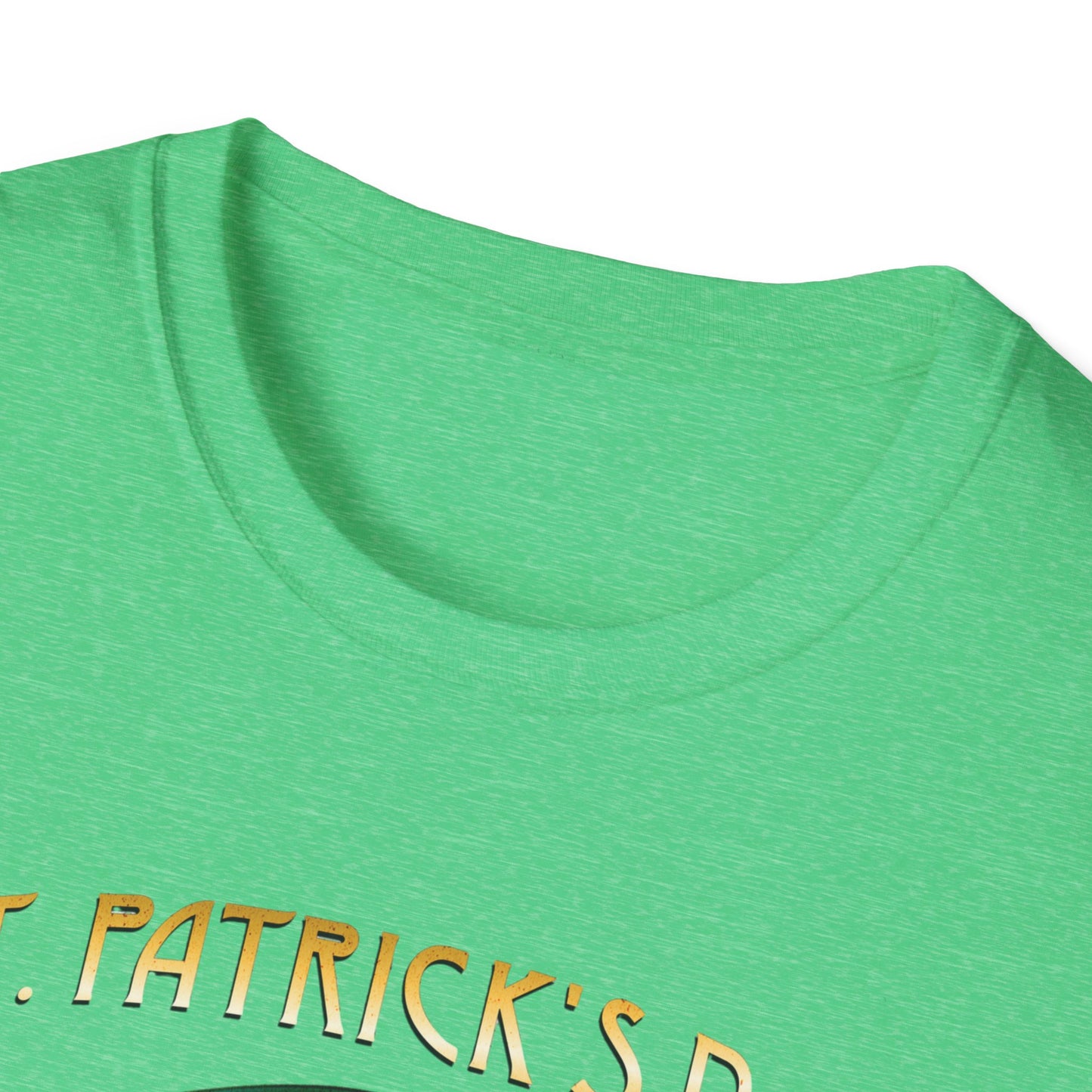 St. Patrick's Day Celebration T-Shirt - Unisex Softstyle Tee with Irish Culture Design