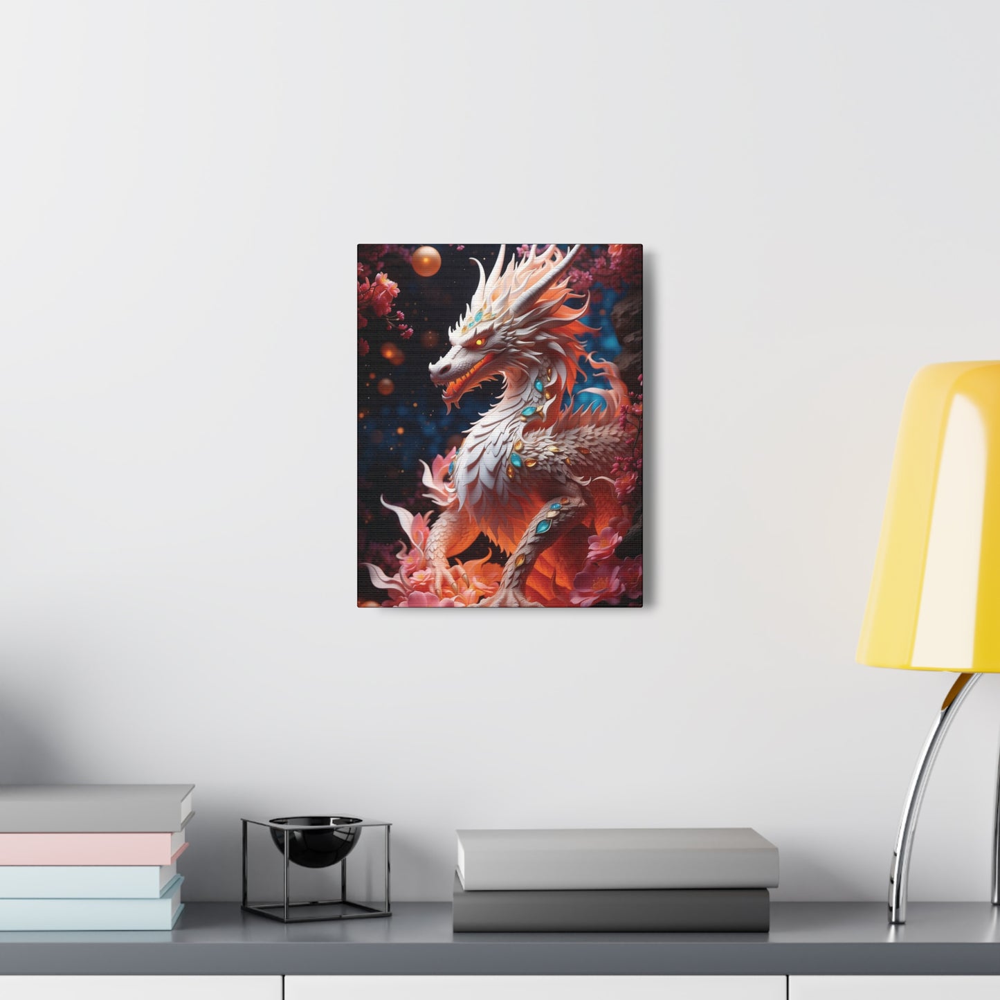 The Protector Dragon: Canvas Gallery Wraps