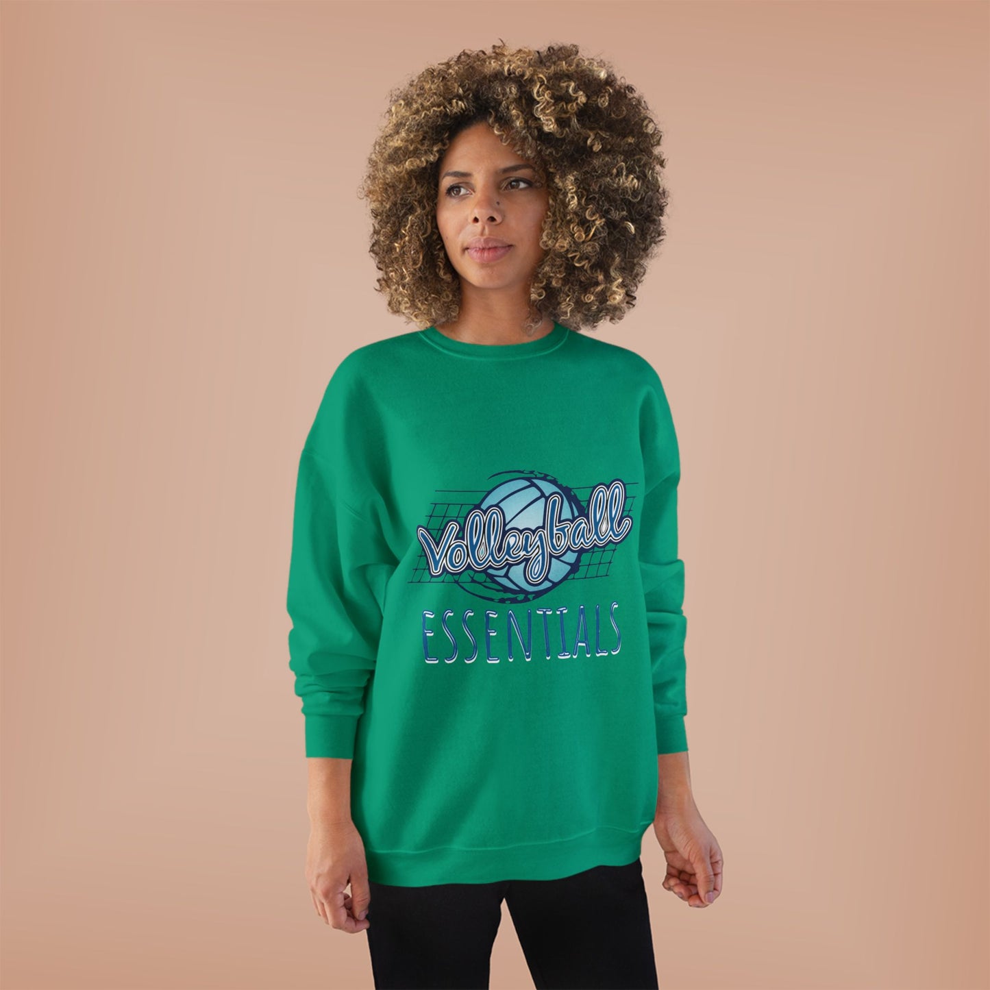 Unisex Eco-Friendly Crewneck Sweatshirt, Cozy Retro Essentials Sweatshirt, Casual Wear, Gift for Her, Hoodie Alternative, Fall Fashion