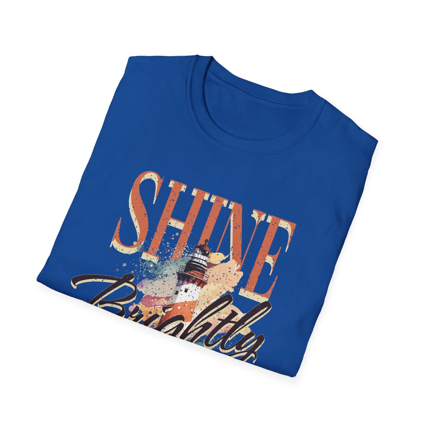 Shine Brightly Always 2025 T-Shirt, Inspirational Tee, Positive Vibe Top, Unisex Graphic Shirt, Gift for Him or Her, Comfortable Clothing