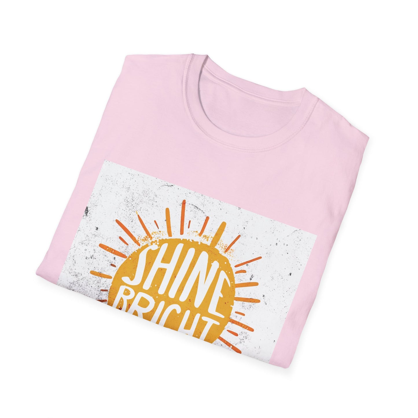 Shine Bright T-Shirt - Inspirational Tee, Positive Vibes Shirt, Motivational Clothing, Graphic Tee, Crewneck Top