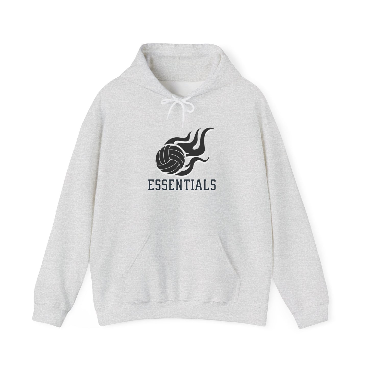 Essential Volleyball Hoodie - Unisex Heavy Blend Sweatshirt for Sports Lovers, Casual Wear, Gifts for Ball Players, Team Spirit