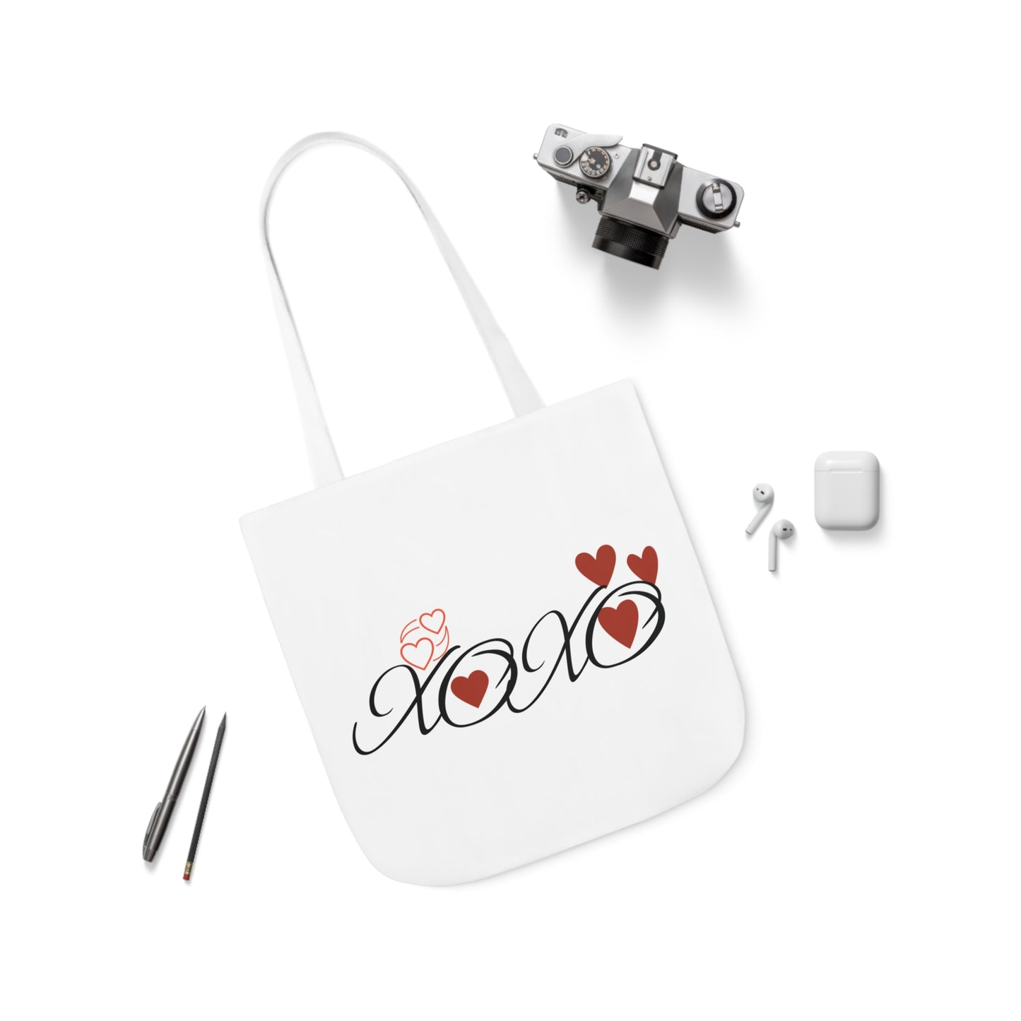 Valentine's Canvas Tote Bag