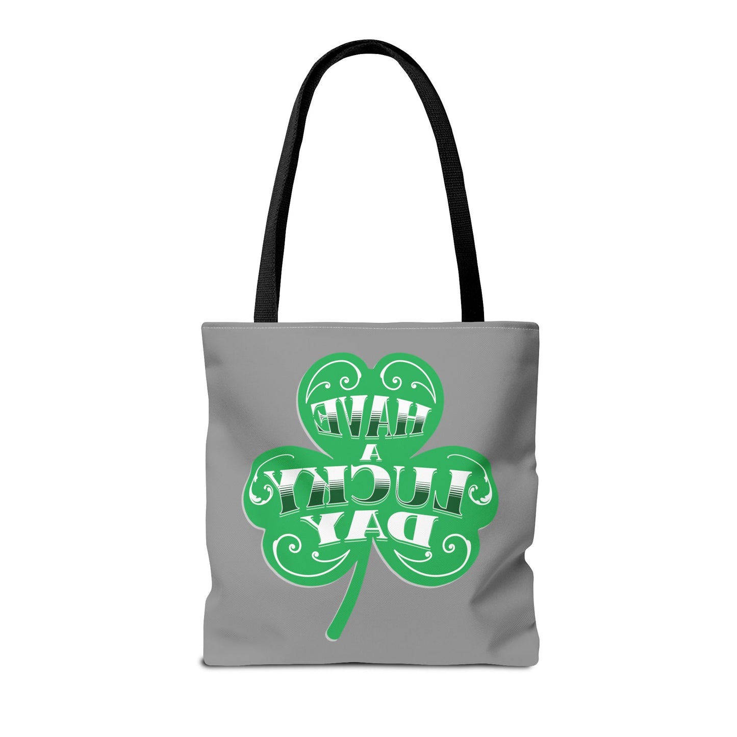 Lucky Day Tote Bag - St. Patrick's Day Gift, Eco-Friendly Shopper, Fun Everyday Use, Green Clover Design, Lucky Charm