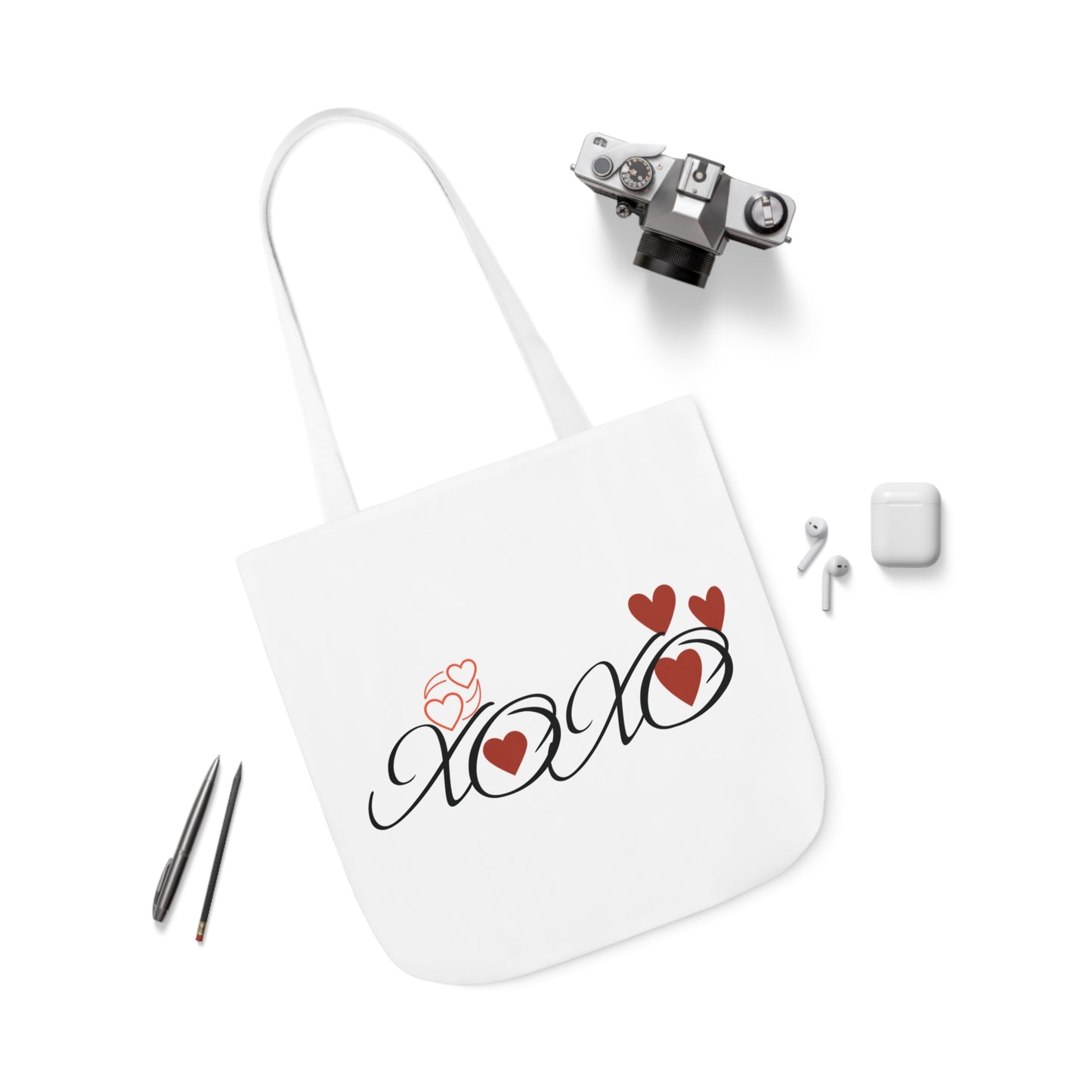 Valentine's Canvas Tote Bag