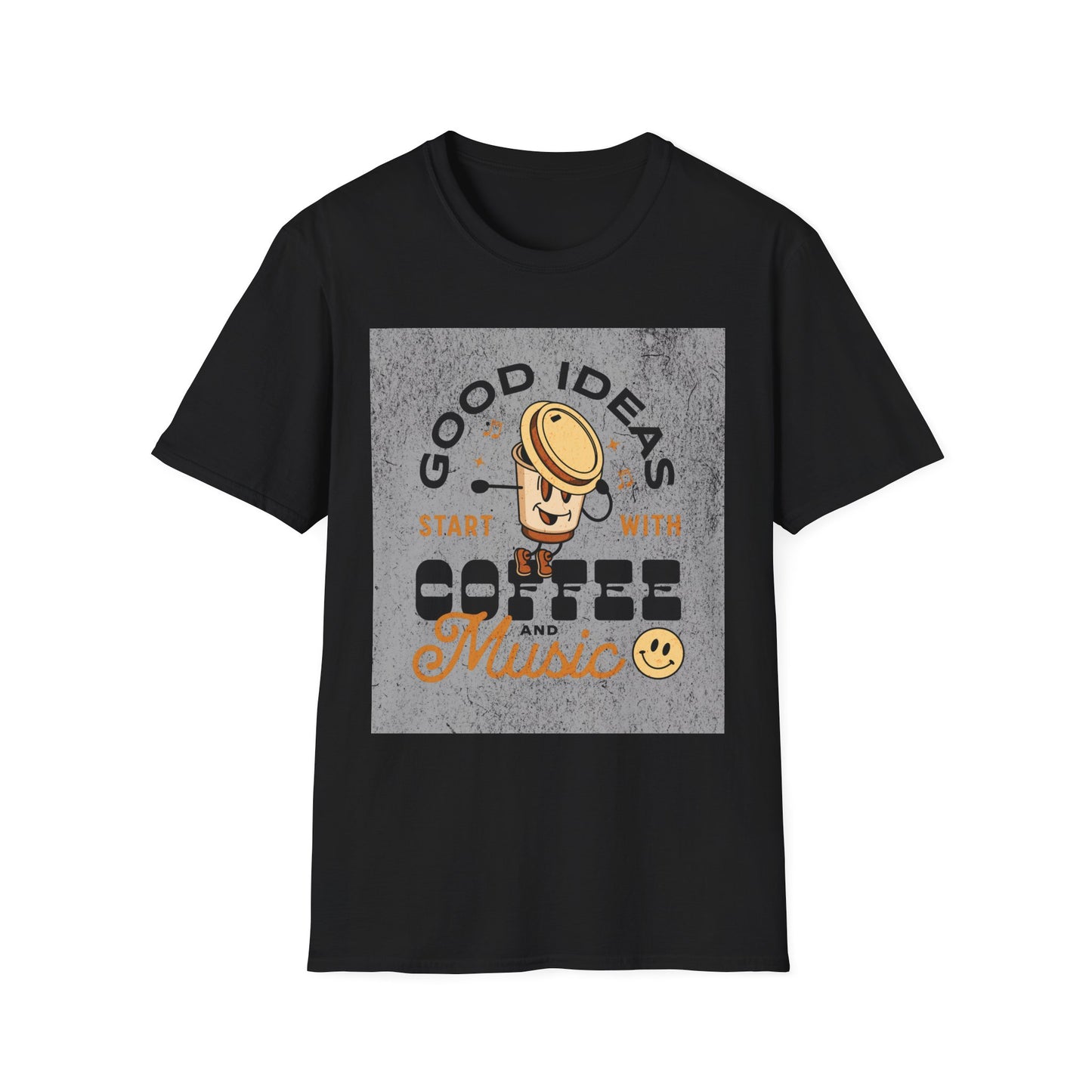Coffee & Music Unisex T-Shirt