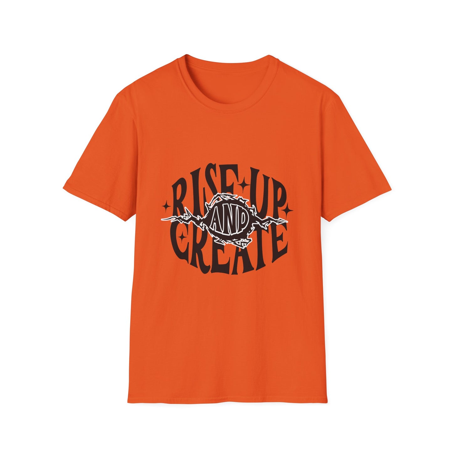 Rise Up And Create T-Shirt, Inspirational Tee, Motivational Shirt, Unisex Graphic Top, Artist Gift, Creative Apparel