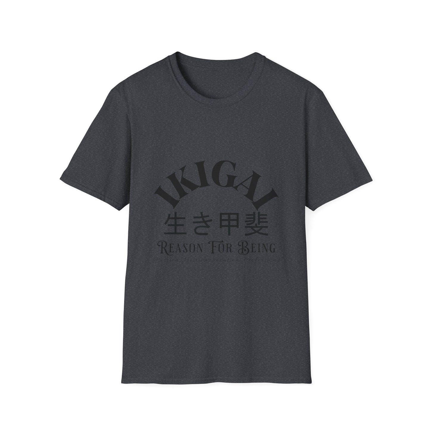 Ikigai T-shirt - Unisex Softstyle