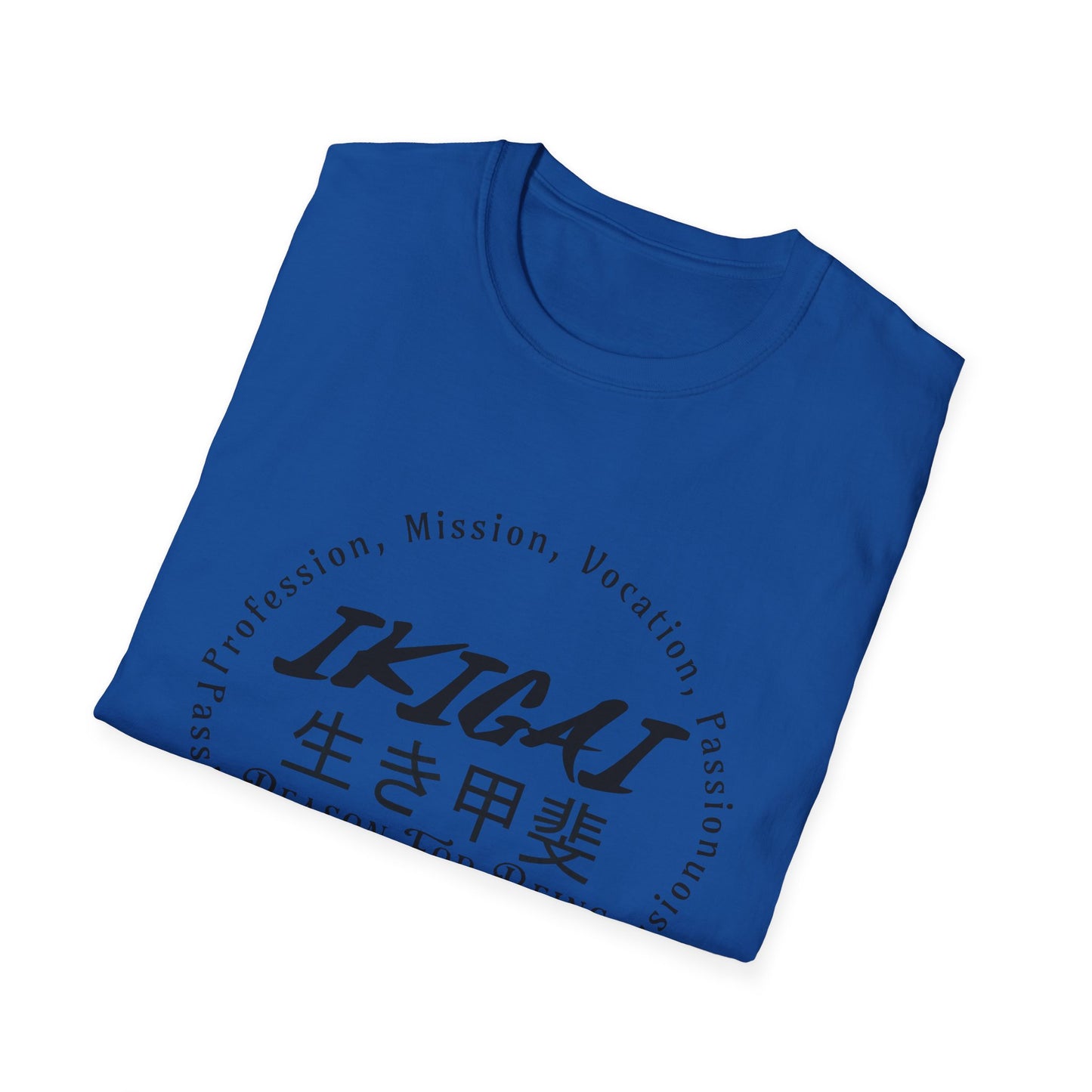 Ikigai T-shirt - Unisex Softstyle