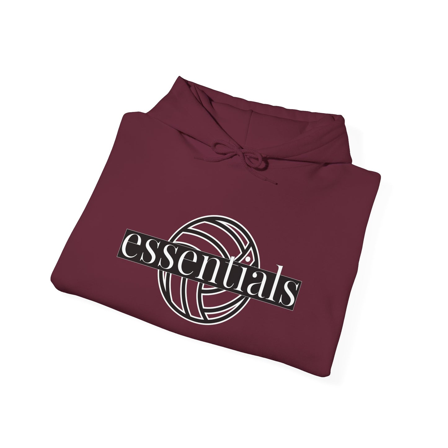 Volleyball Essentials Hoodie, Unisex Sweatshirt for Players, Casual Wear, Sports Apparel, Gift for Volleyball Lovers, Comfortable Warmth