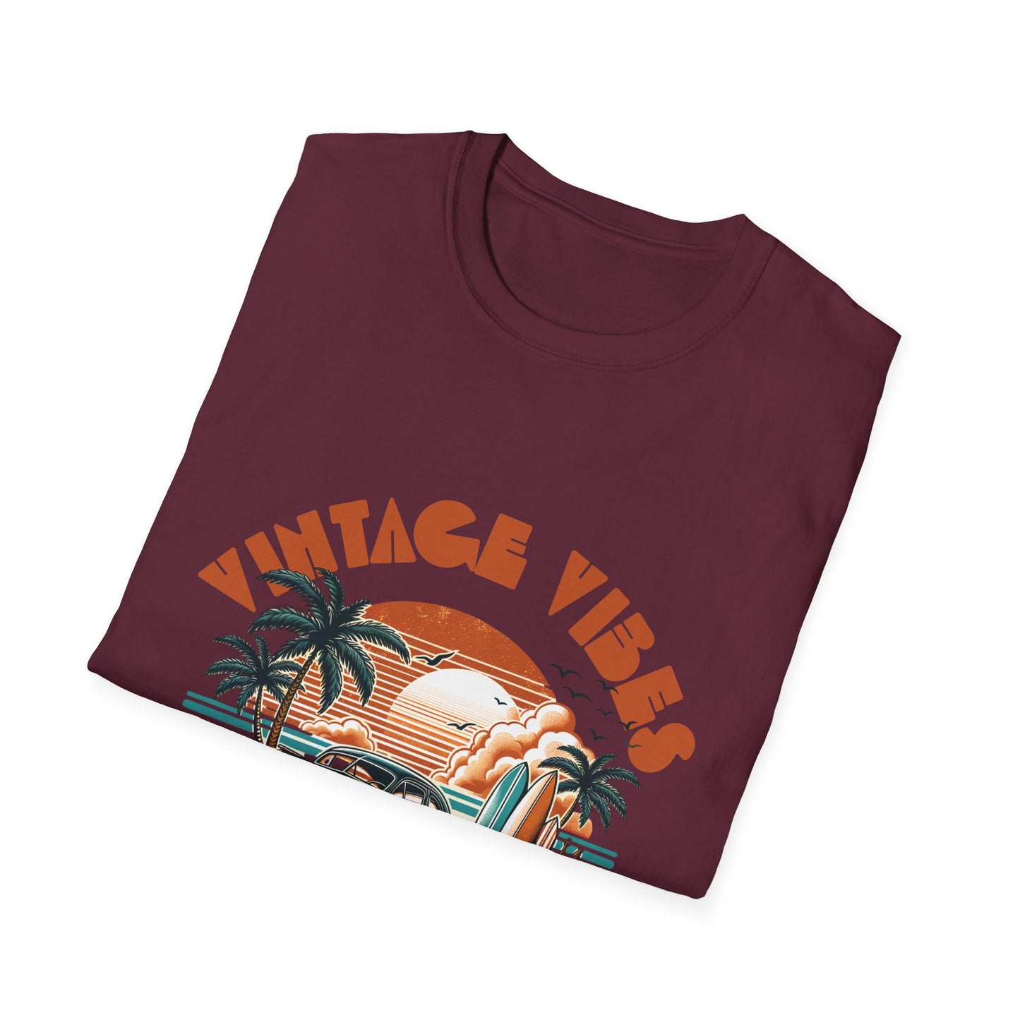 Vintage Vibe T-Shirt - Unisex Softstyle