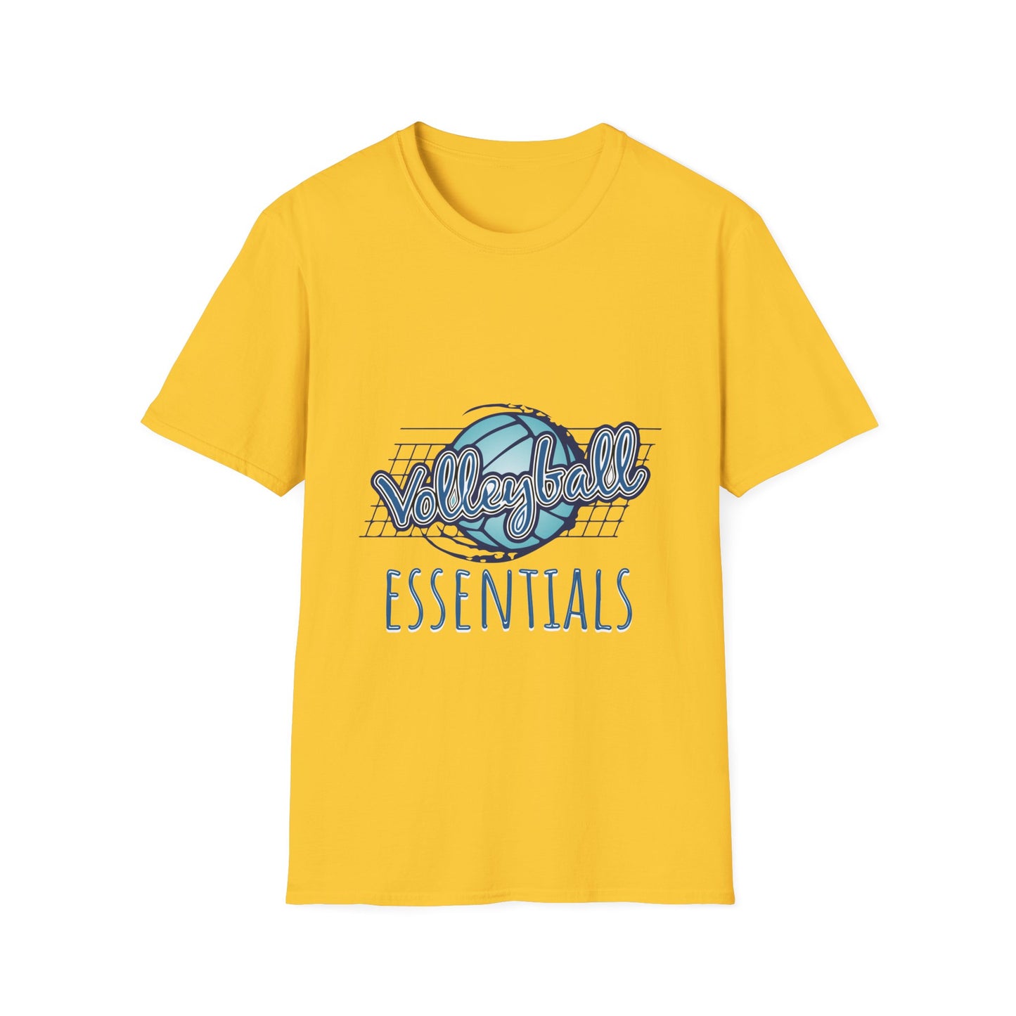 Volleyball Essentials Unisex T-Shirt, Casual Wear, Sports Gift, Team Spirit Apparel, Summer Fashion, Beach Day Outfit