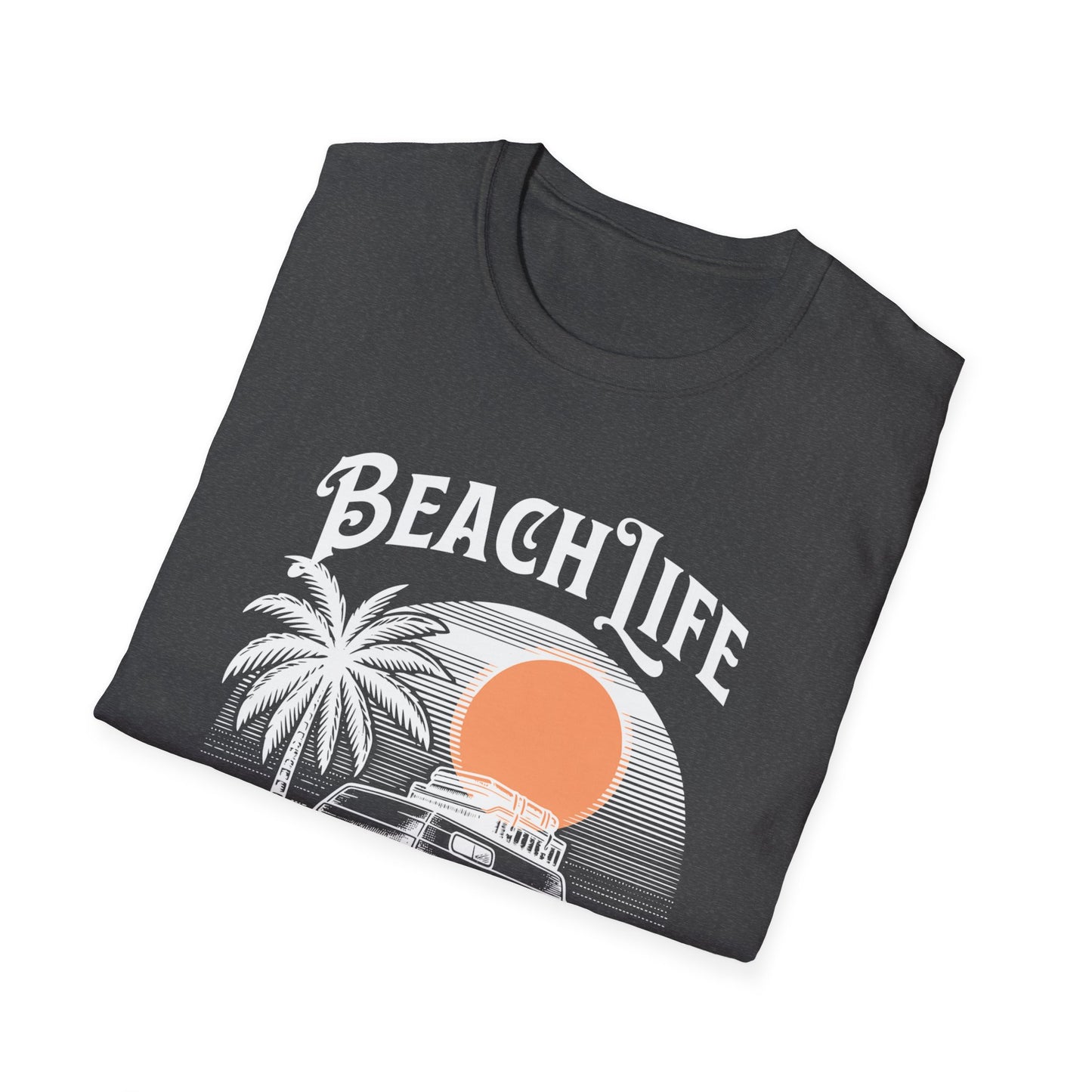 Beach Life T-shirt - Unisex Softstyle T-Shirt