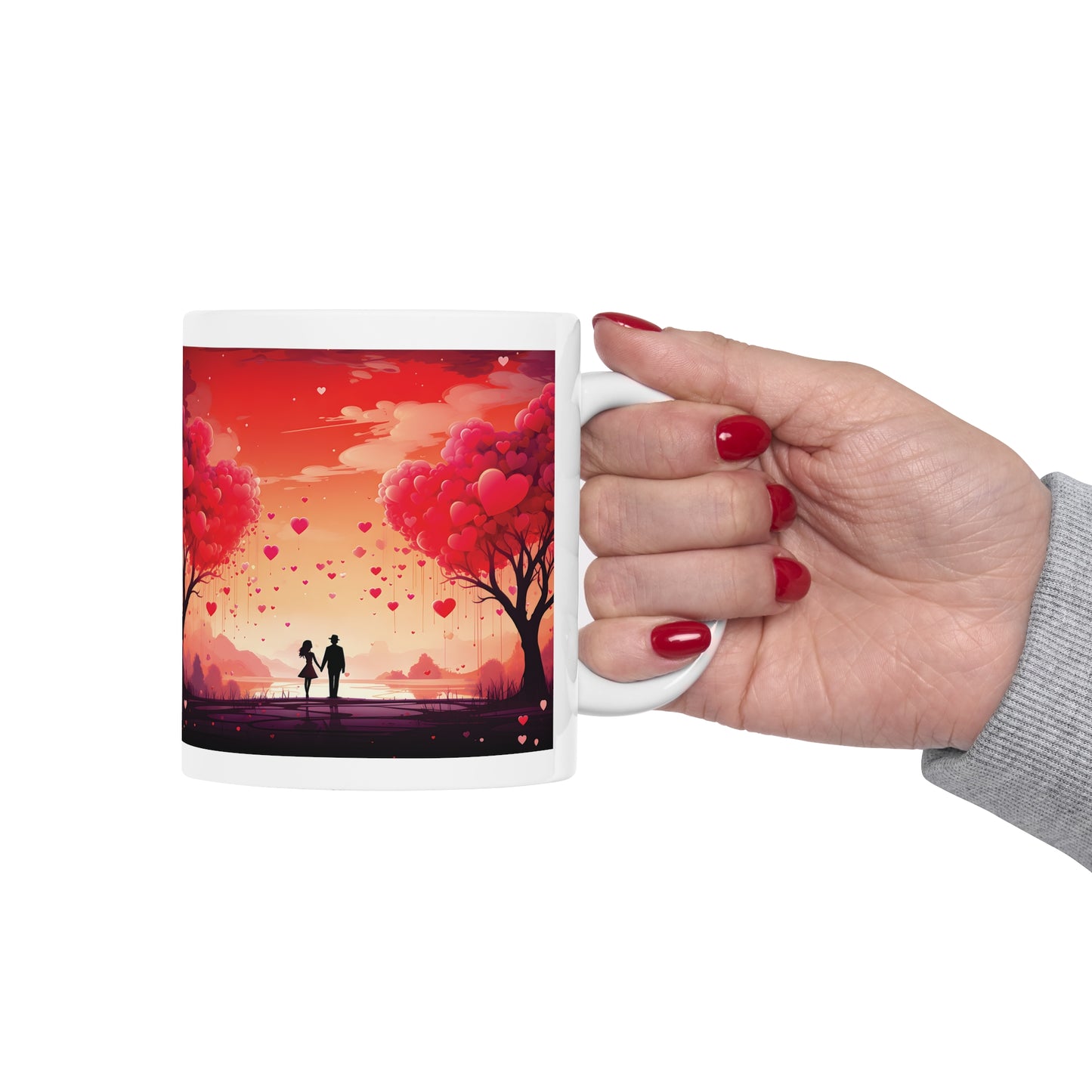 Valentine's Forever Love: Ceramic Mug 11oz