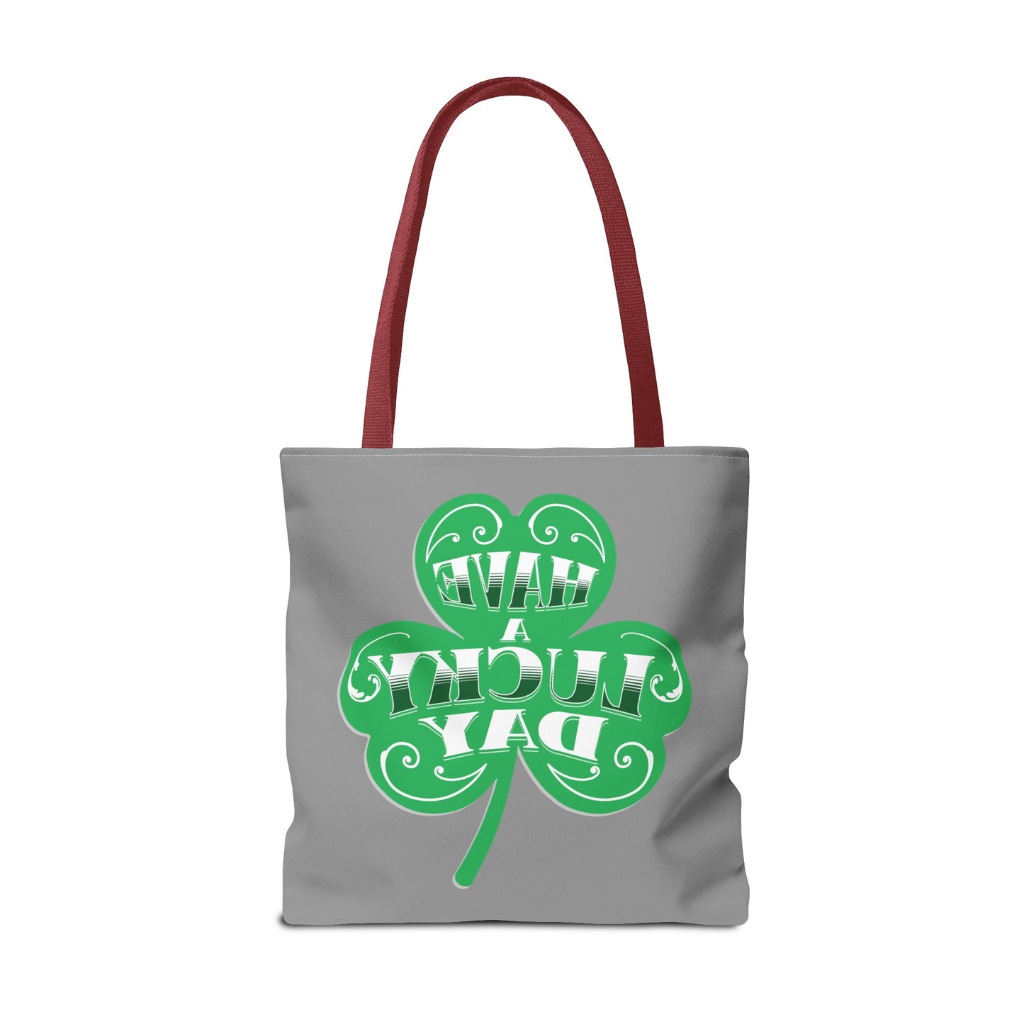 Lucky Day Tote Bag - St. Patrick's Day Gift, Eco-Friendly Shopper, Fun Everyday Use, Green Clover Design, Lucky Charm