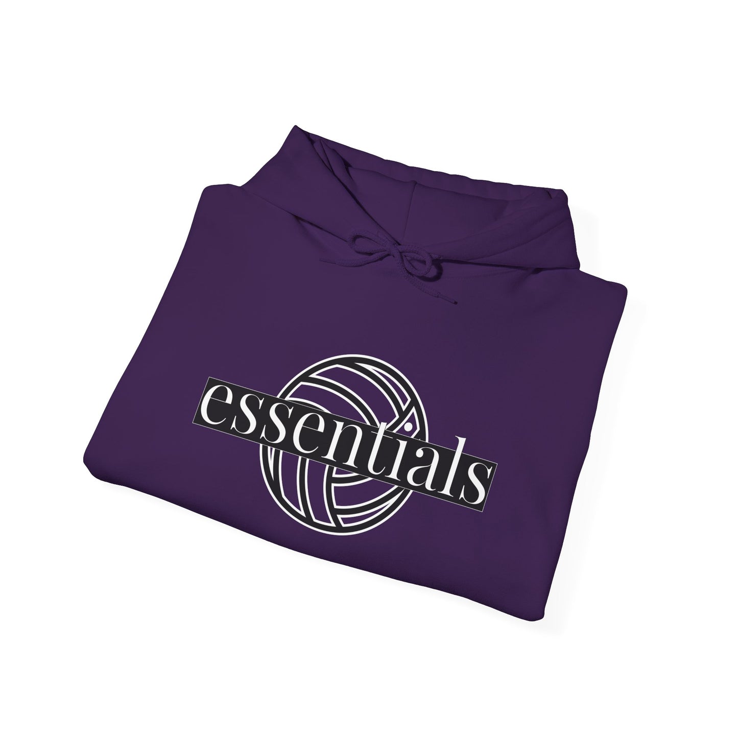 Volleyball Essentials Hoodie, Unisex Sweatshirt for Players, Casual Wear, Sports Apparel, Gift for Volleyball Lovers, Comfortable Warmth