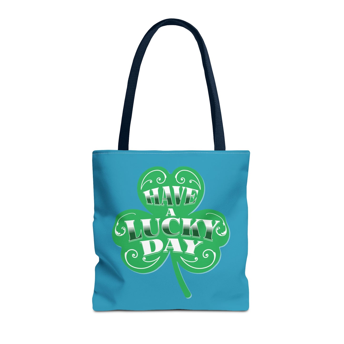 Lucky Day Tote Bag - St. Patrick's Day Gift, Shamrock Design, Eco-Friendly Bag, Fun Everyday Tote, Perfect for Luck!