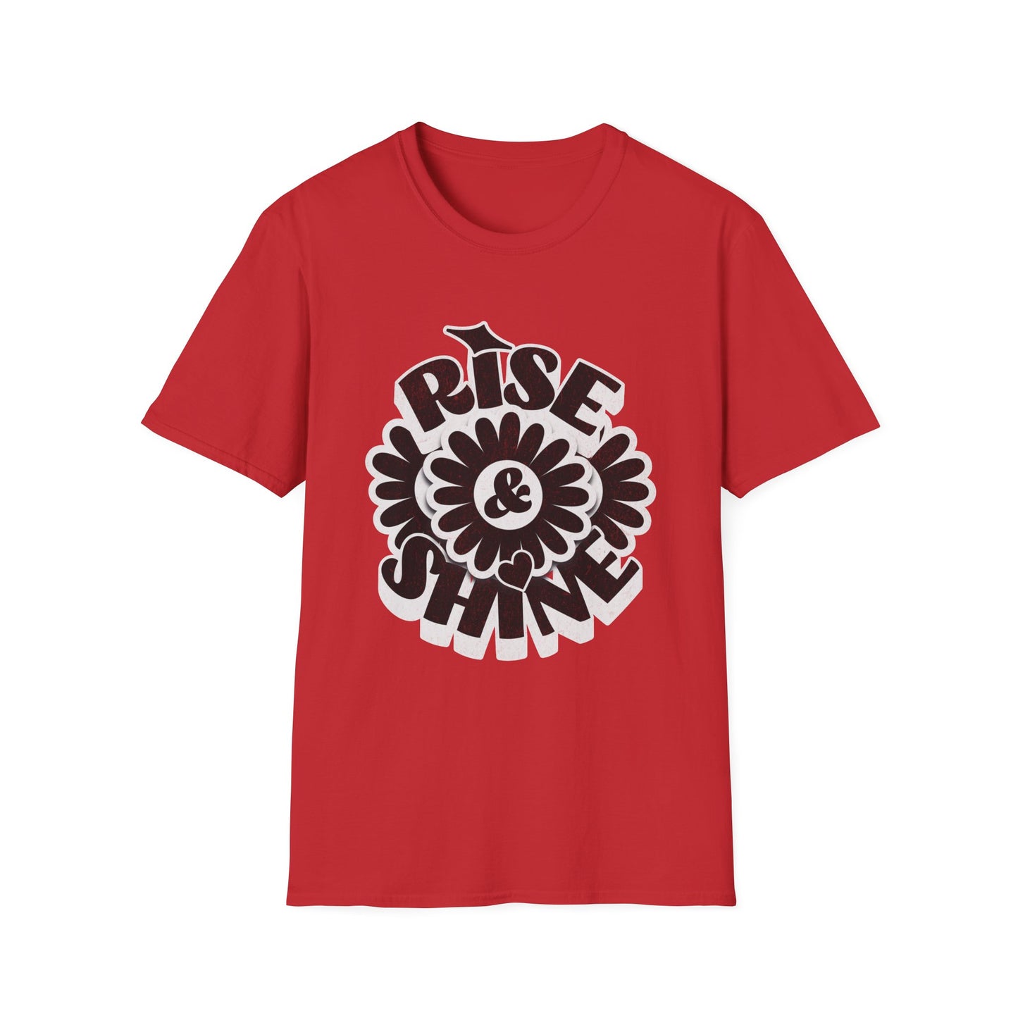 Rise & Shine T-Shirt, Morning Graphic Tee, Unisex Tee, Inspirational Shirt, Gift for Him or Her