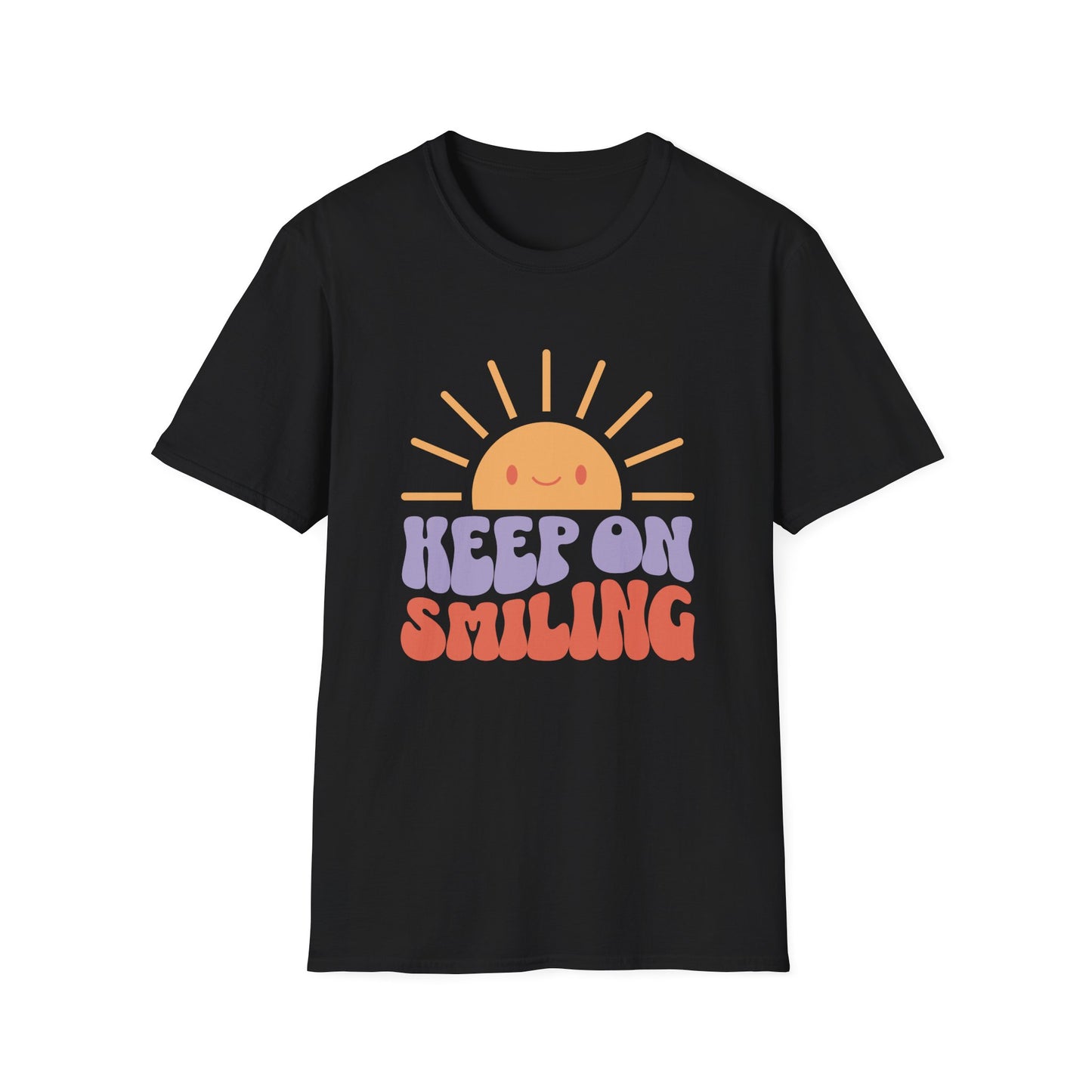 Keep On Smiling - Unisex Soft style T-Shirt