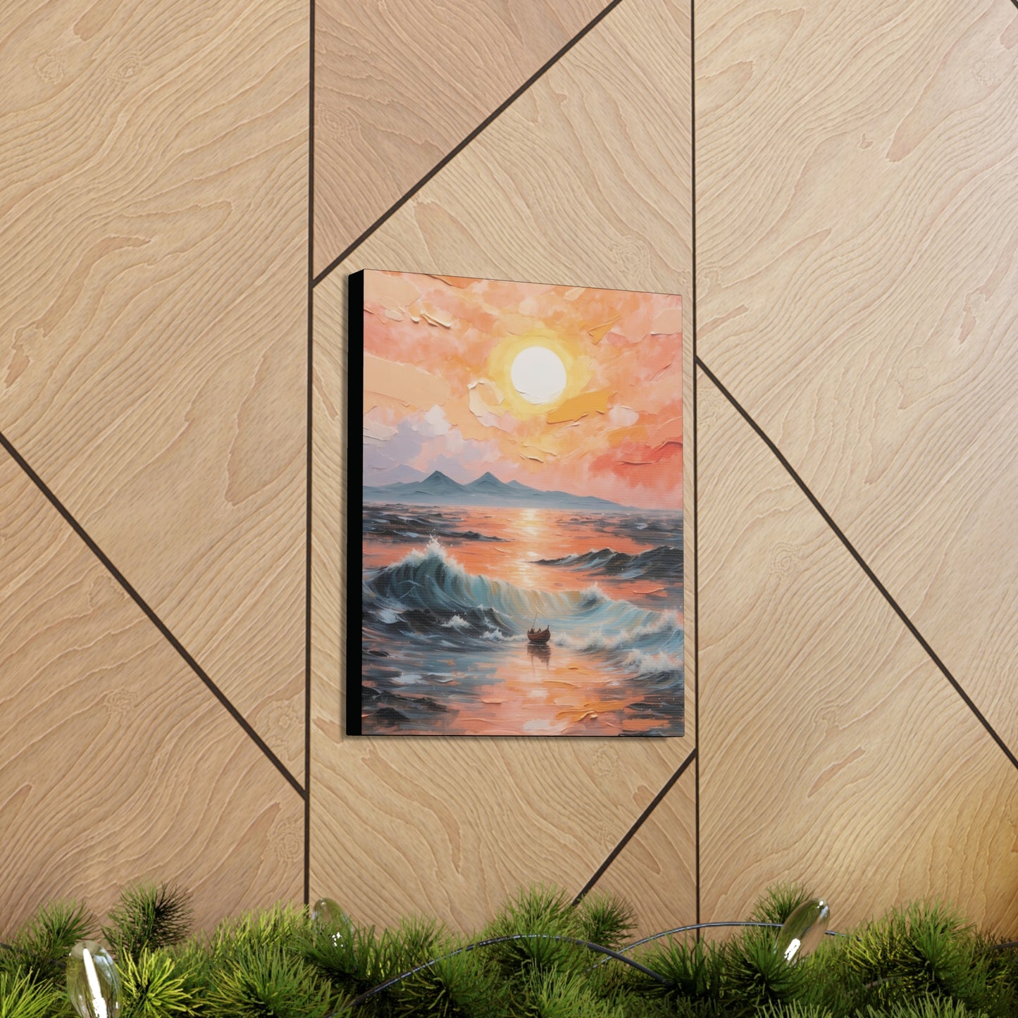 The Lost Boat: Canvas Gallery Wraps