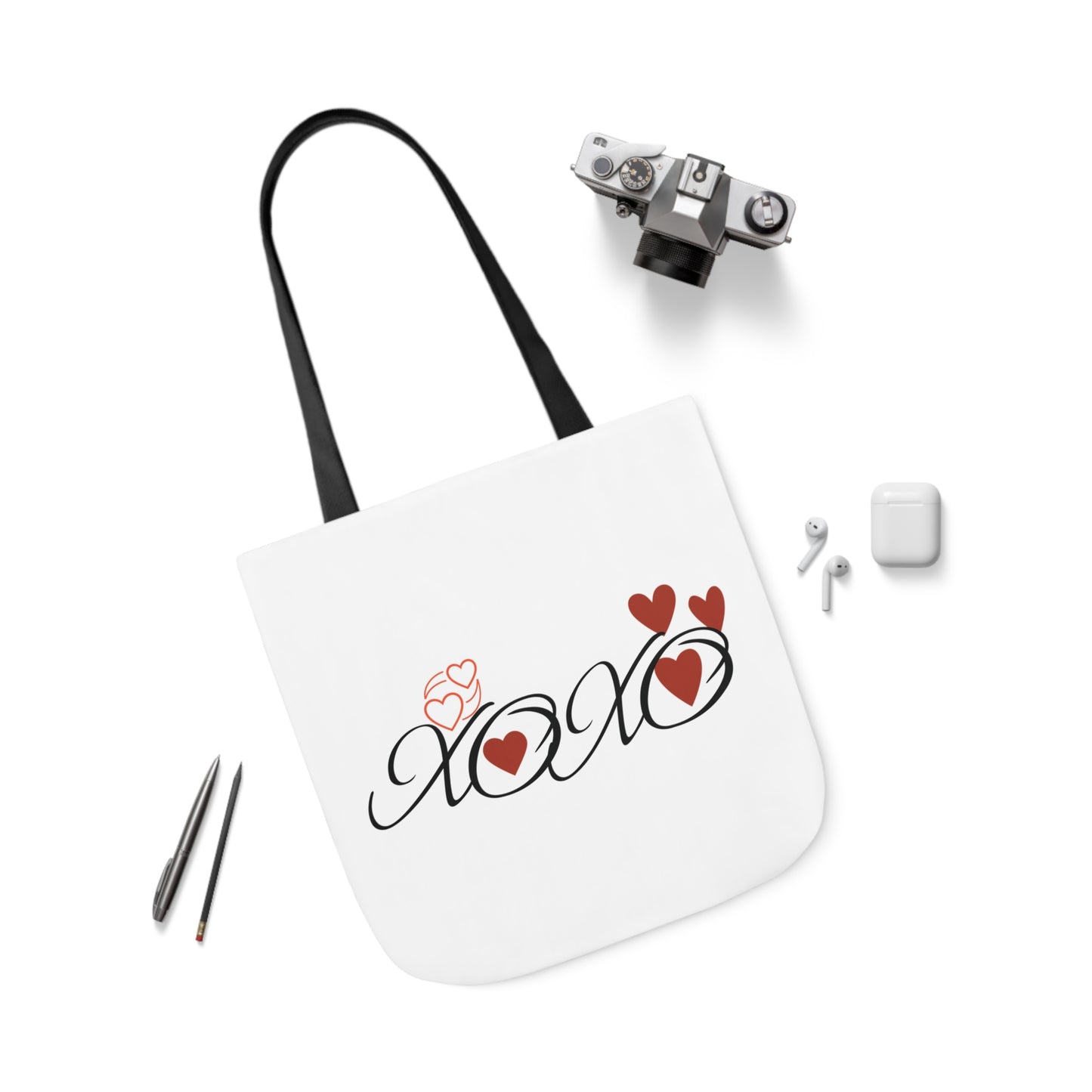 Valentine's Canvas Tote Bag