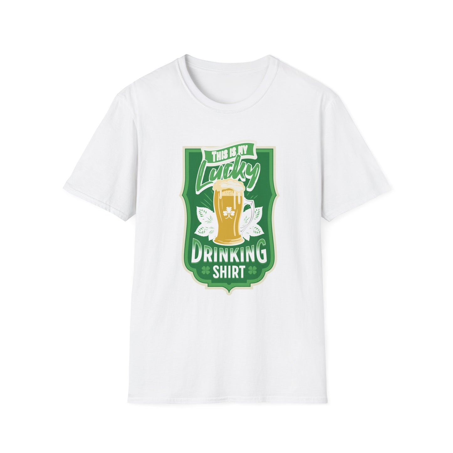 Lucky Drinking T-Shirt for St. Patrick's Day