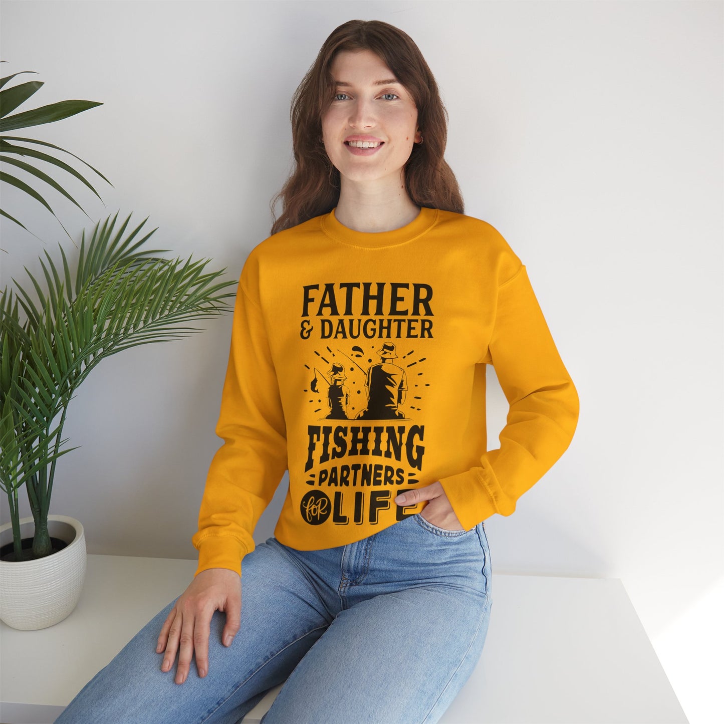 Father and Daughter for life - Unisex Heavy Blend™ Crewneck Sweatshirt