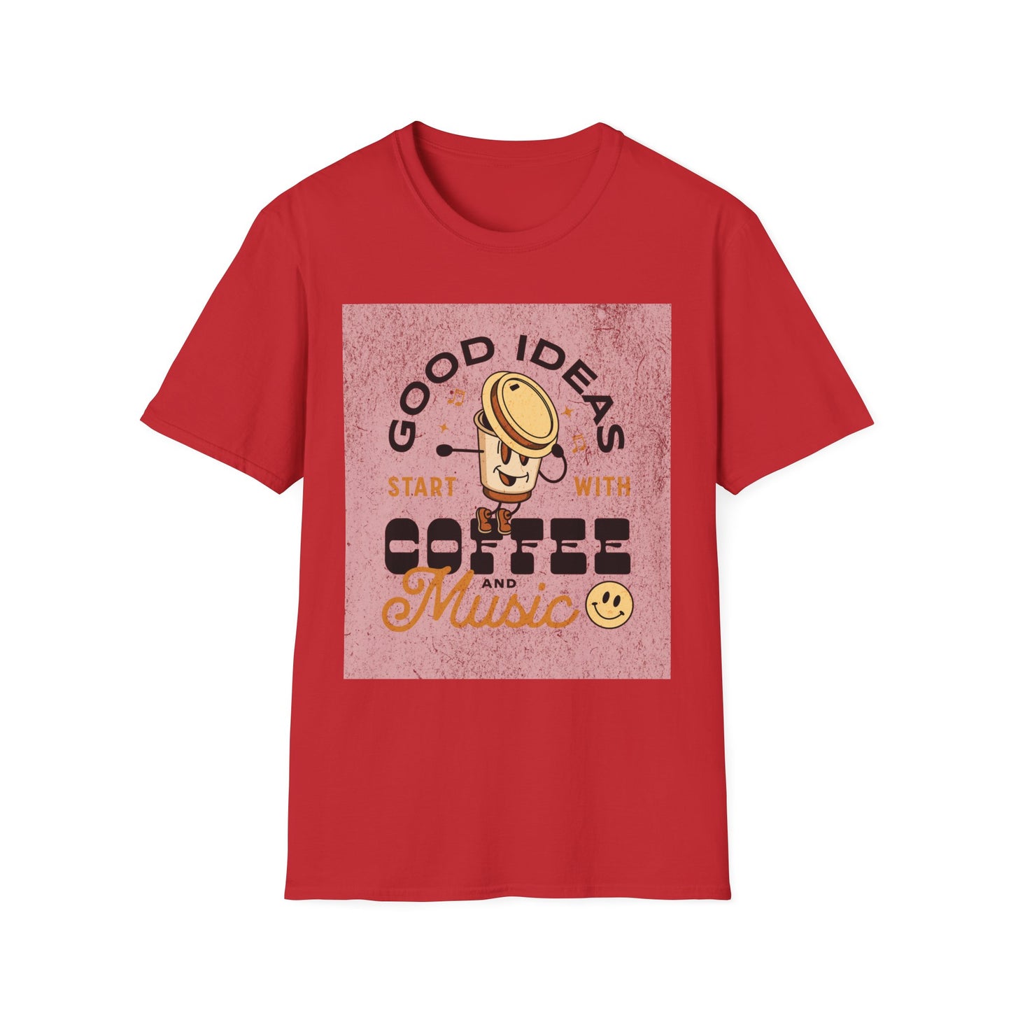 Coffee & Music Unisex T-Shirt