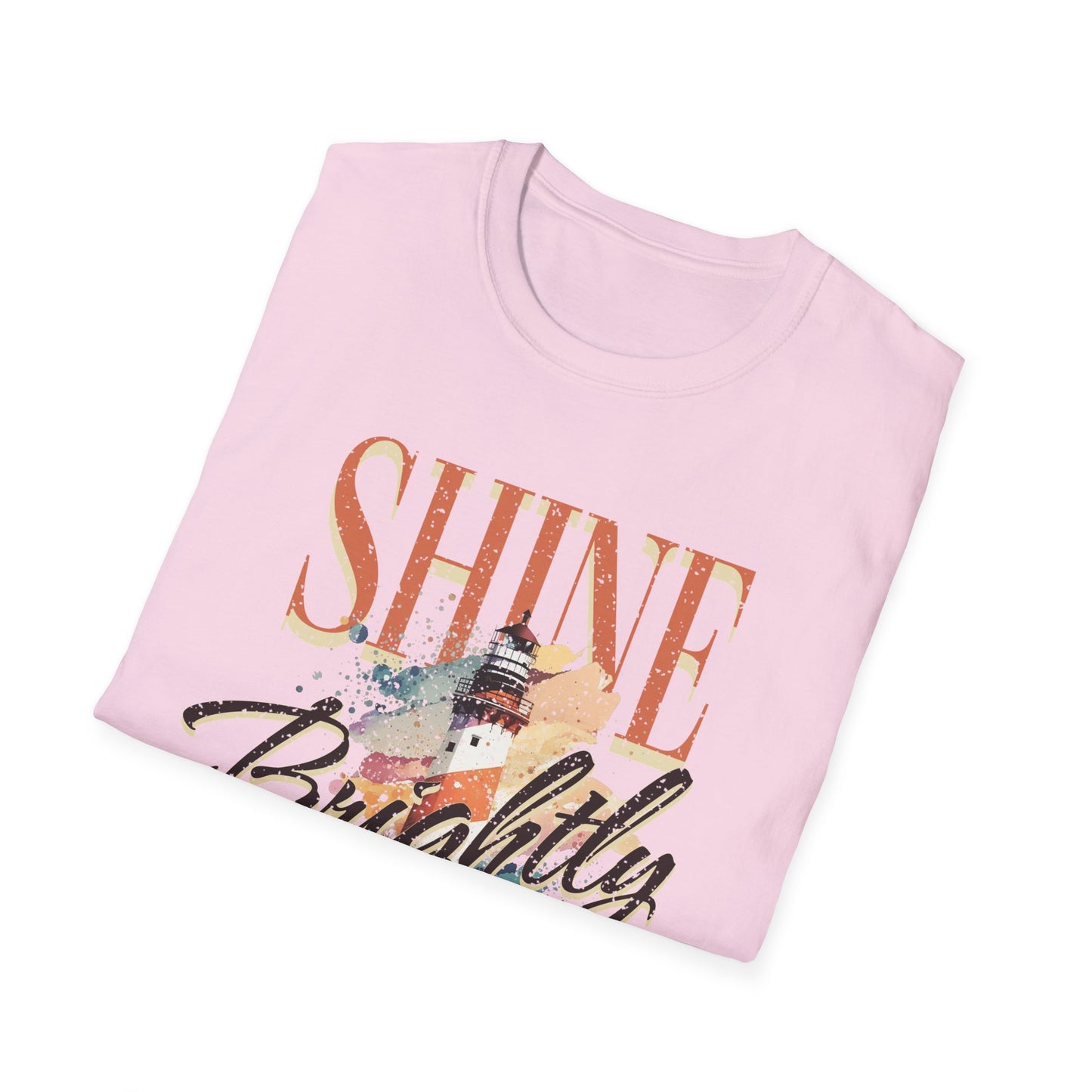 Shine Brightly Always 2025 T-Shirt, Inspirational Tee, Positive Vibe Top, Unisex Graphic Shirt, Gift for Him or Her, Comfortable Clothing
