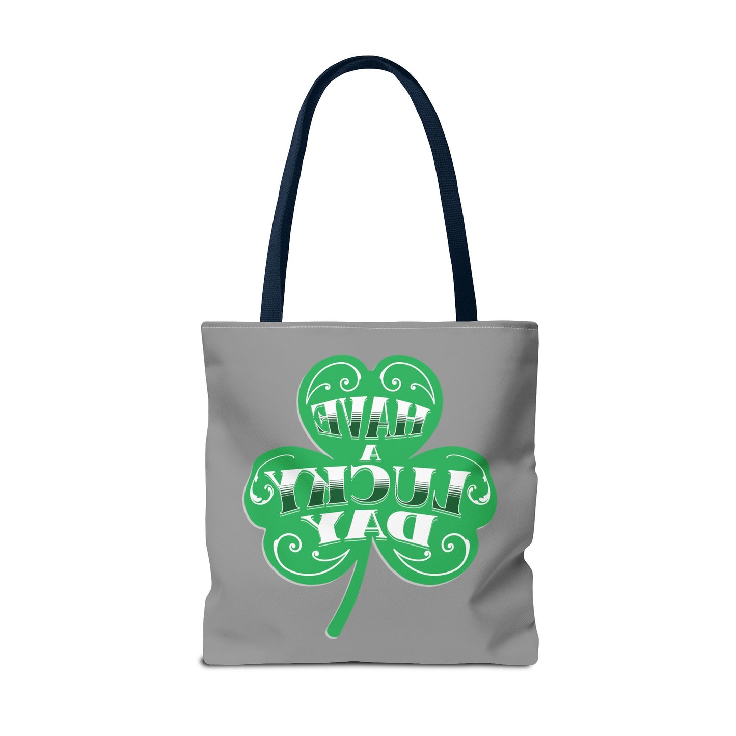 Lucky Day Tote Bag - St. Patrick's Day Gift, Eco-Friendly Shopper, Fun Everyday Use, Green Clover Design, Lucky Charm