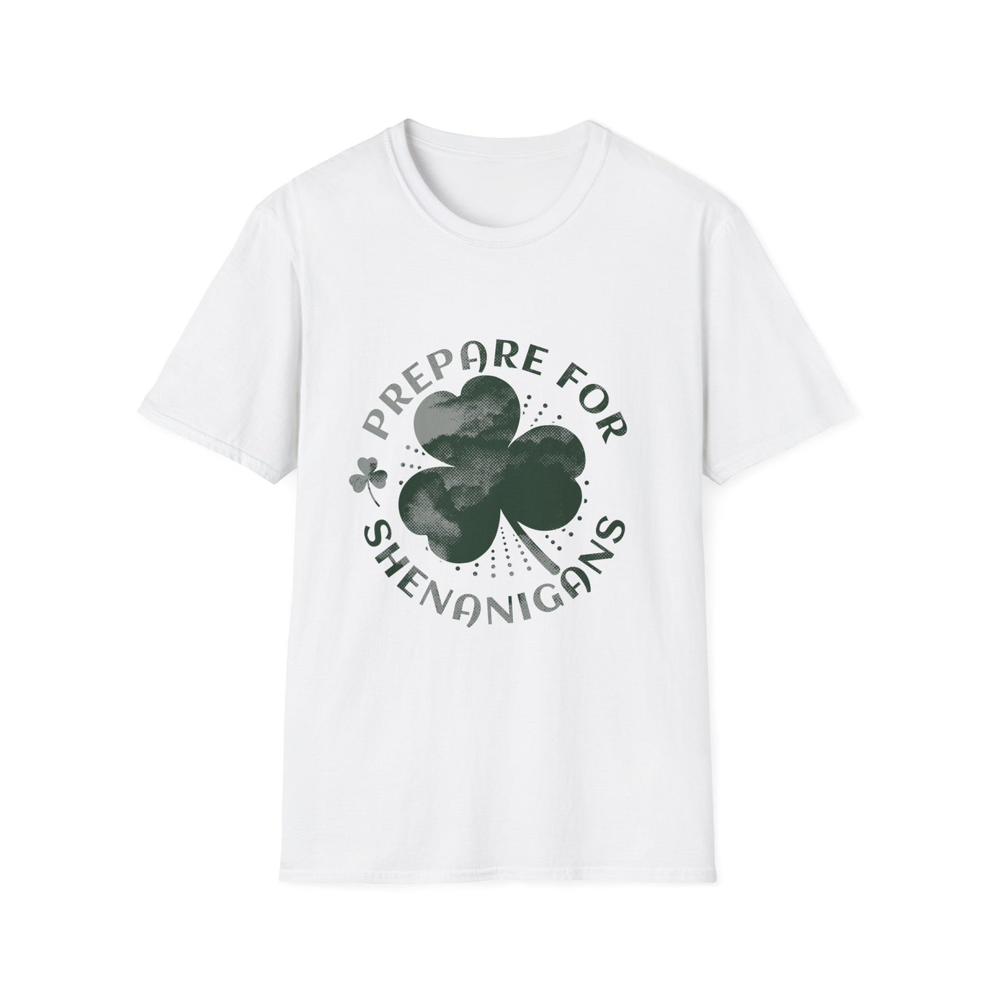 St. Patrick's Day 'Prepare for Shenanigans' T-Shirt - Unisex Softstyle Tee