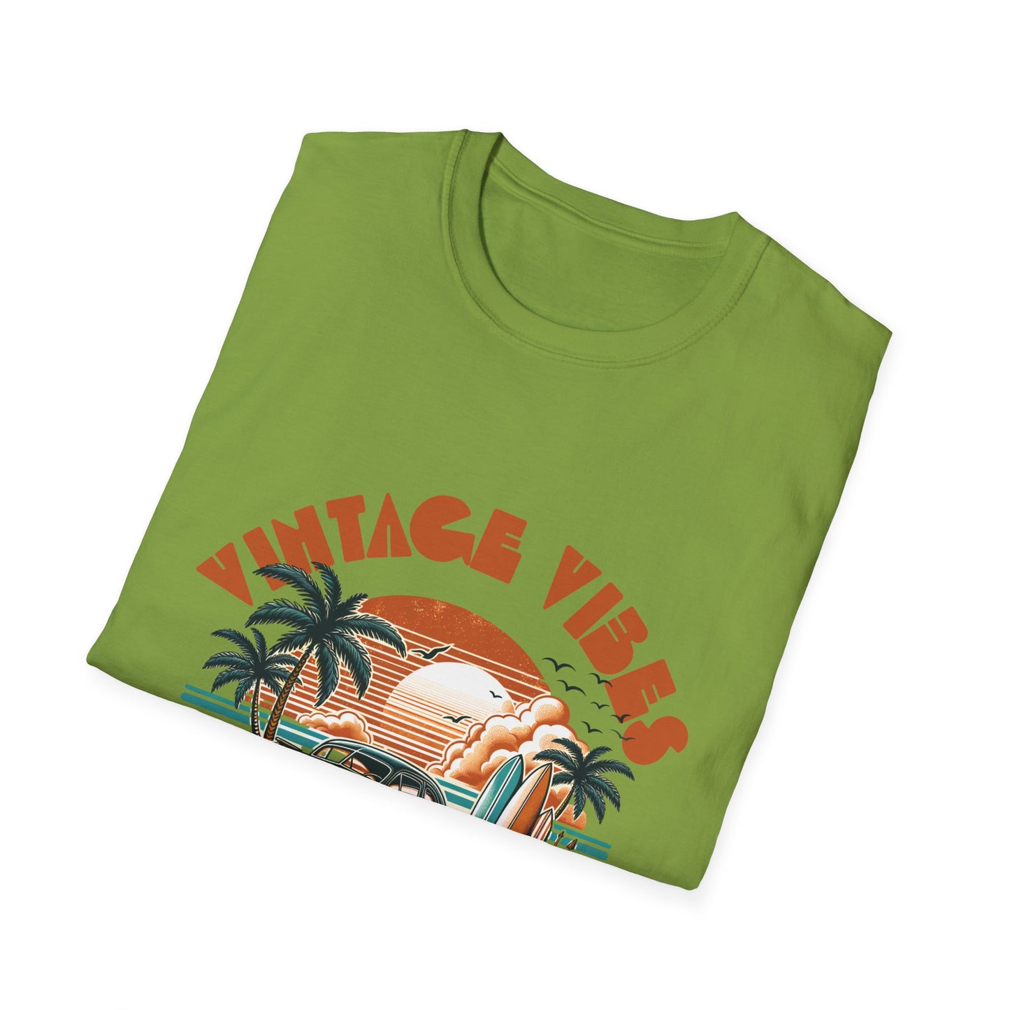 Vintage Vibe T-Shirt - Unisex Softstyle