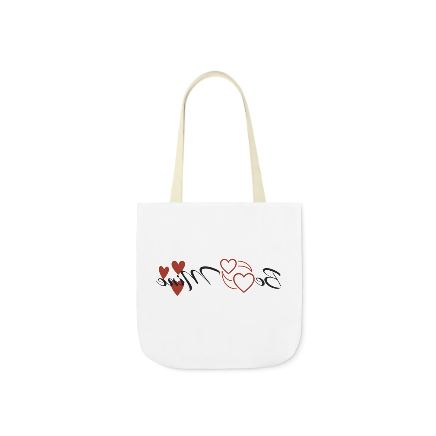 Valentine's Canvas Tote Bag: Be Mine