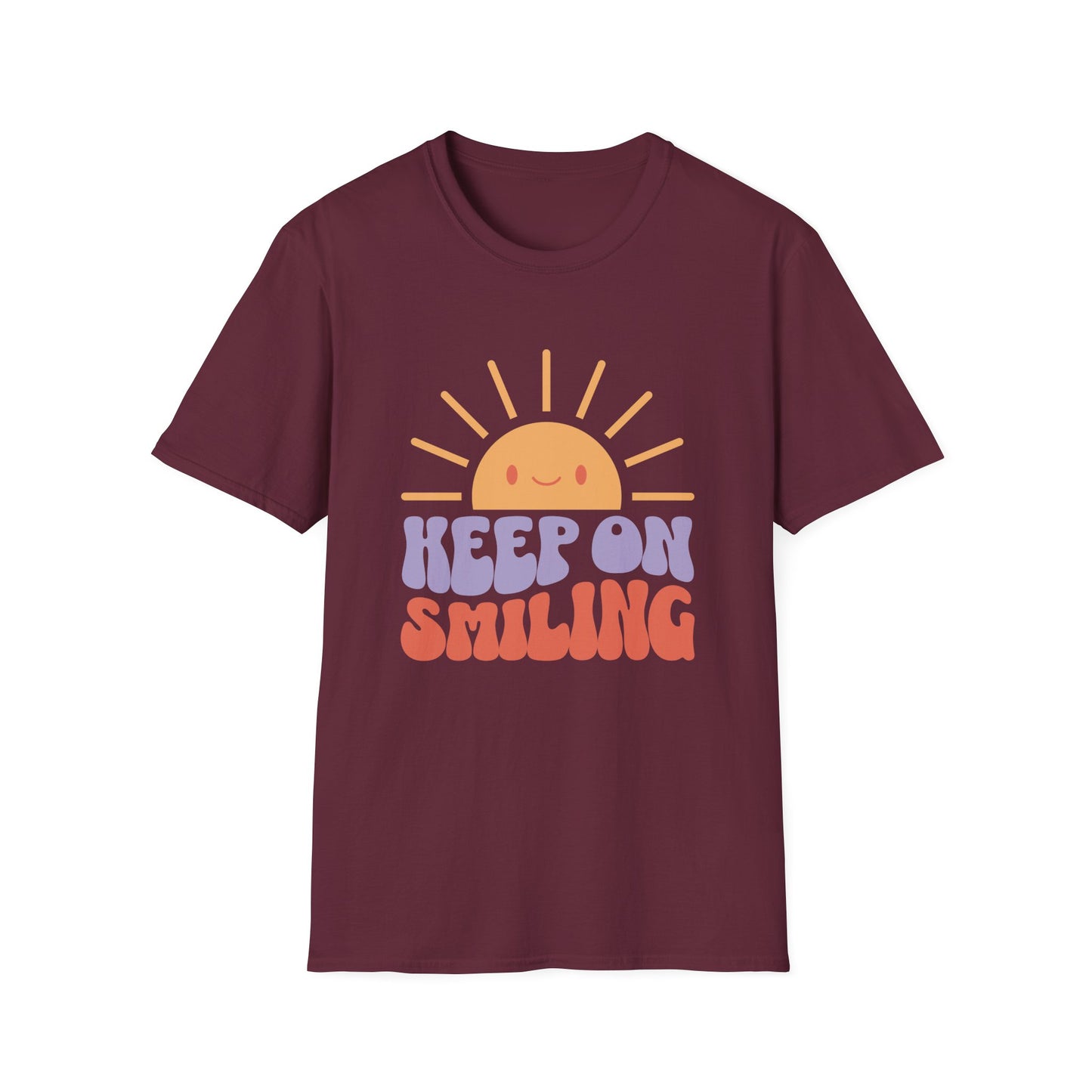 Keep On Smiling - Unisex Soft style T-Shirt
