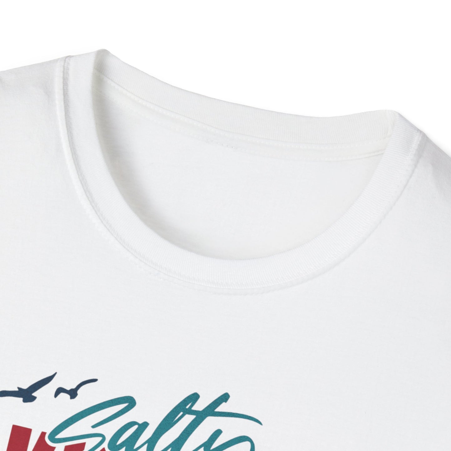 Beach Vibes T-Shirt - Salty Kisses, Ocean Wishes
