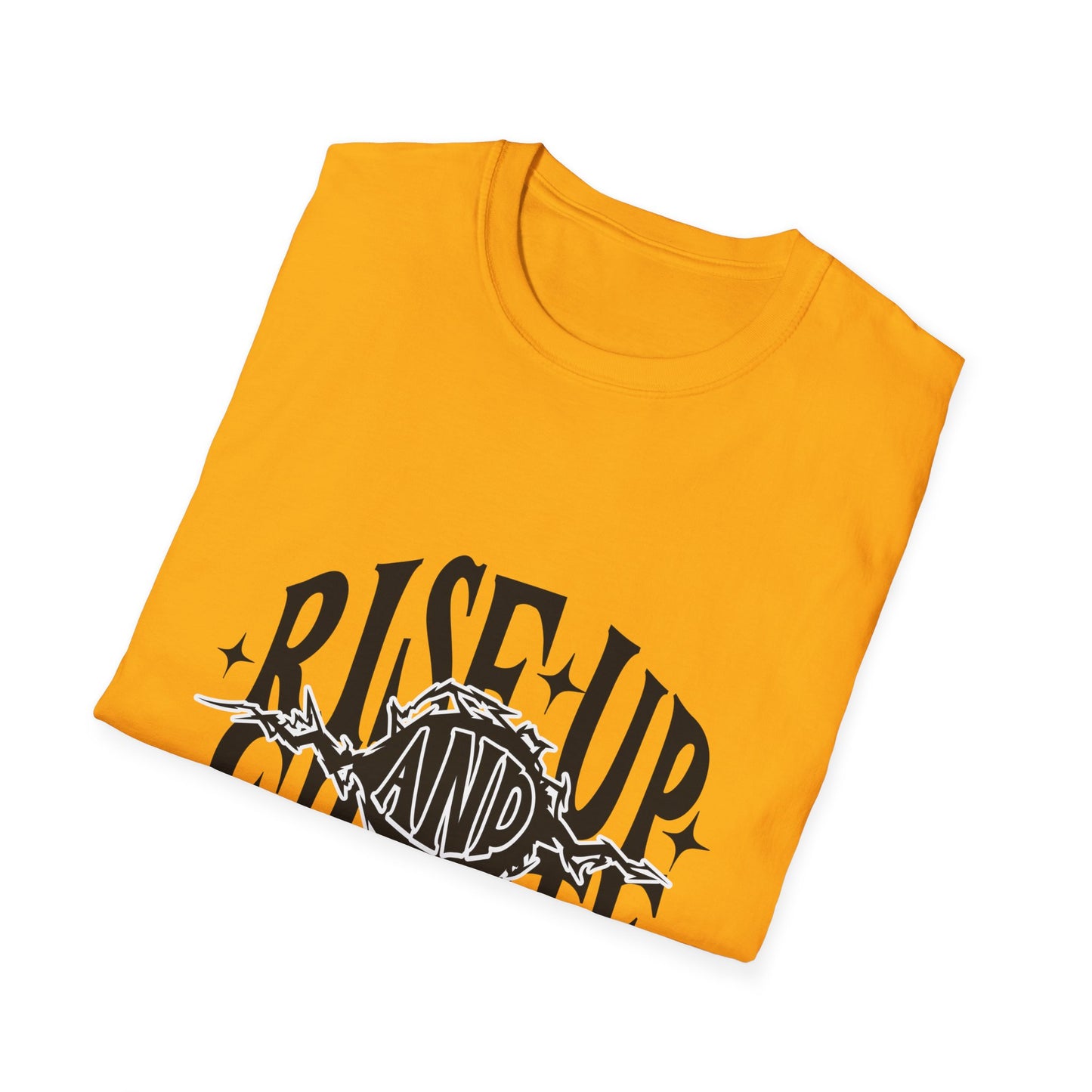 Rise Up And Create T-Shirt, Inspirational Tee, Motivational Shirt, Unisex Graphic Top, Artist Gift, Creative Apparel