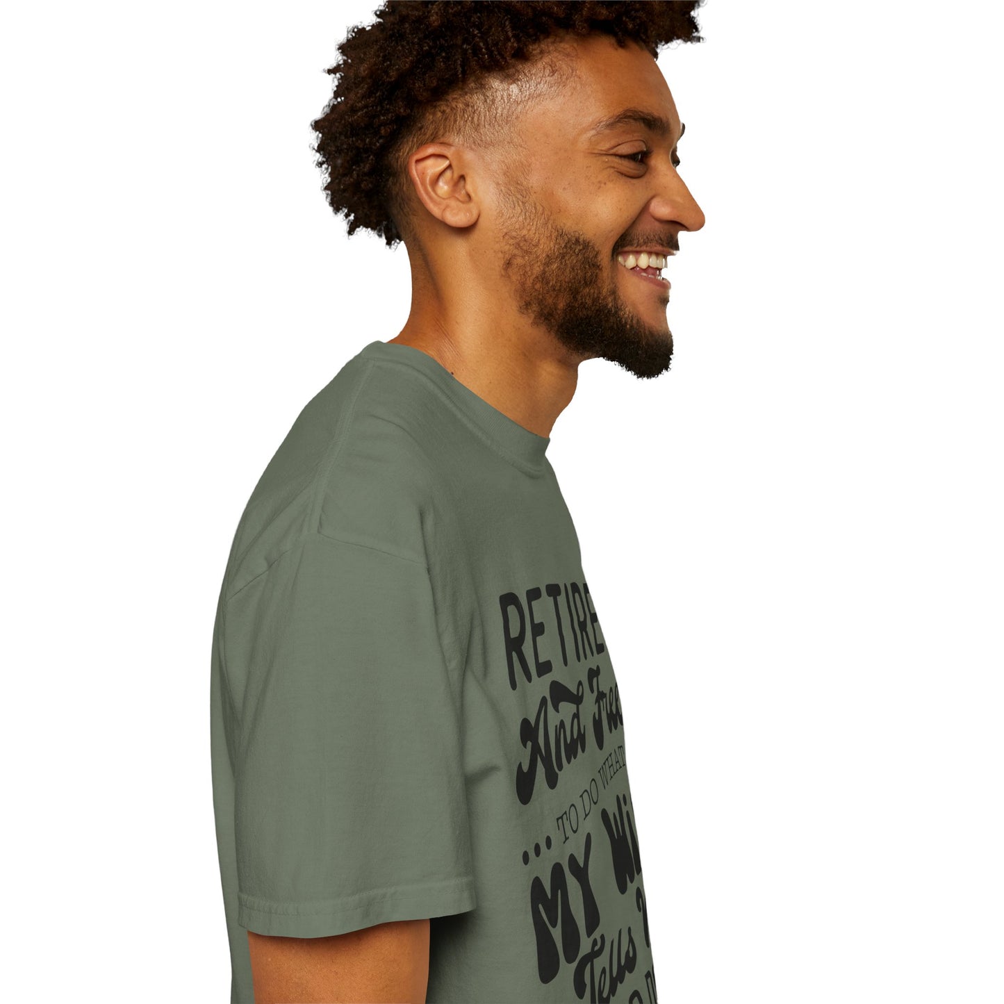 Retire and Free - Unisex Garment-Dyed T-shirt