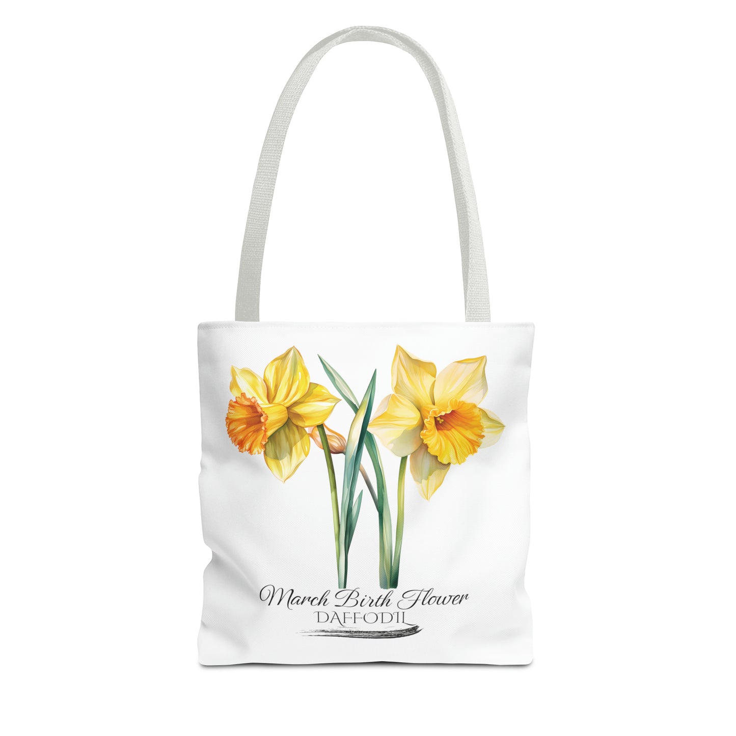 March Birth Flower: Daffodil - Tote Bag (AOP)
