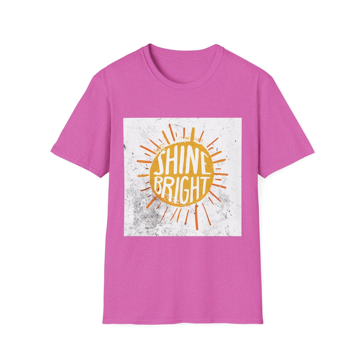 Shine Bright T-Shirt - Inspirational Tee, Positive Vibes Shirt, Motivational Clothing, Graphic Tee, Crewneck Top