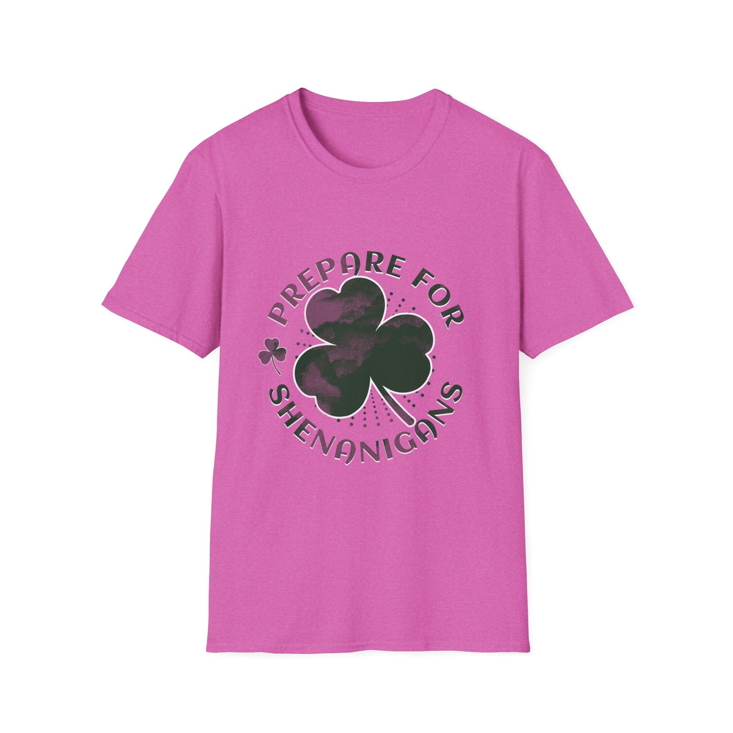 St. Patrick's Day 'Prepare for Shenanigans' T-Shirt - Unisex Softstyle Tee