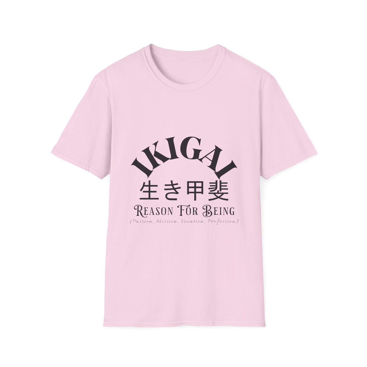 Ikigai T-shirt - Unisex Softstyle