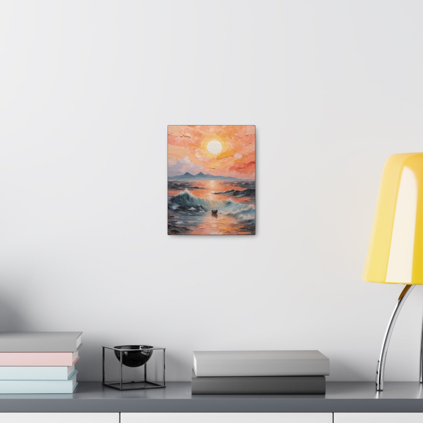 The Lost Boat: Canvas Gallery Wraps