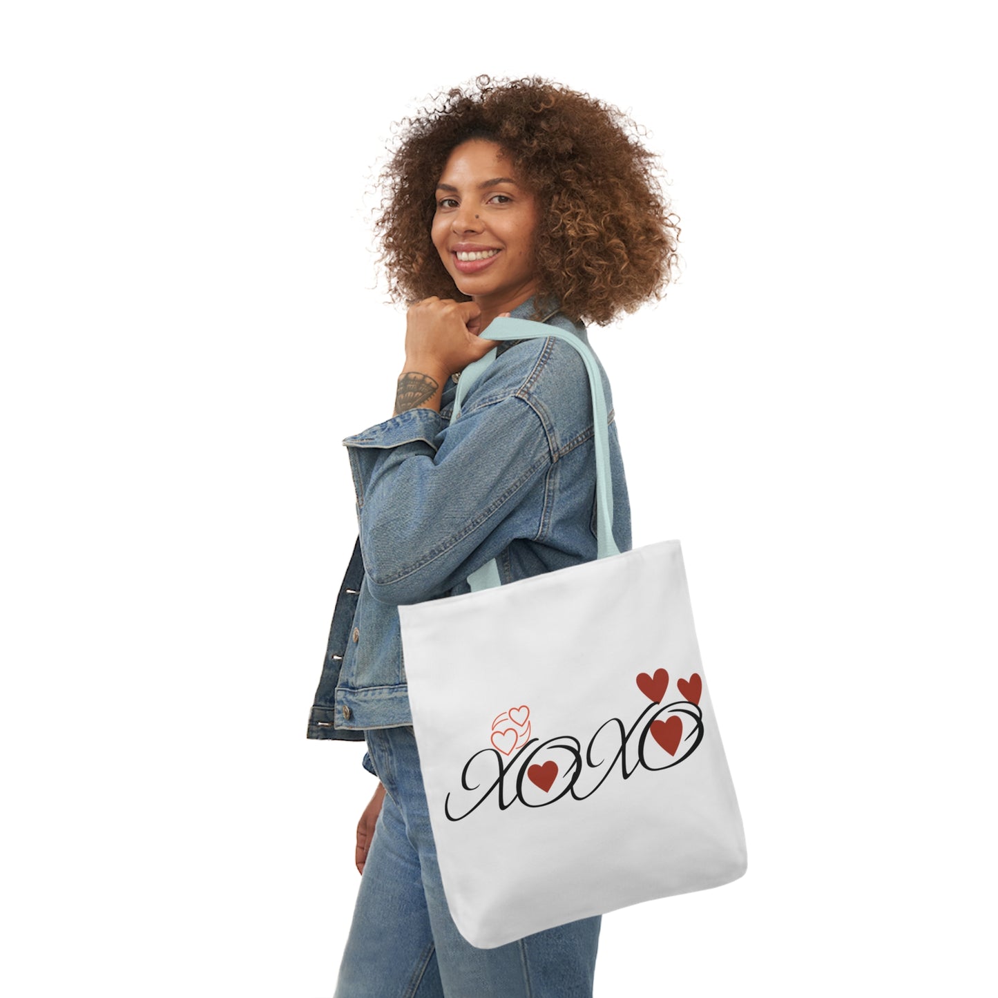 Valentine's Canvas Tote Bag