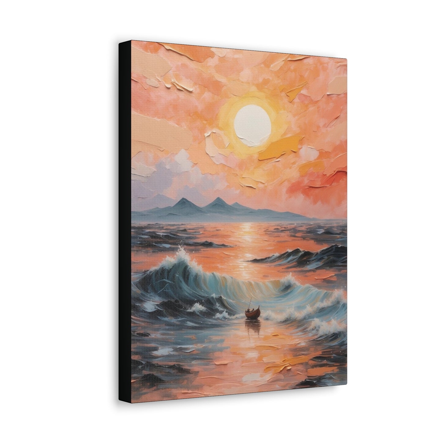 The Lost Boat: Canvas Gallery Wraps
