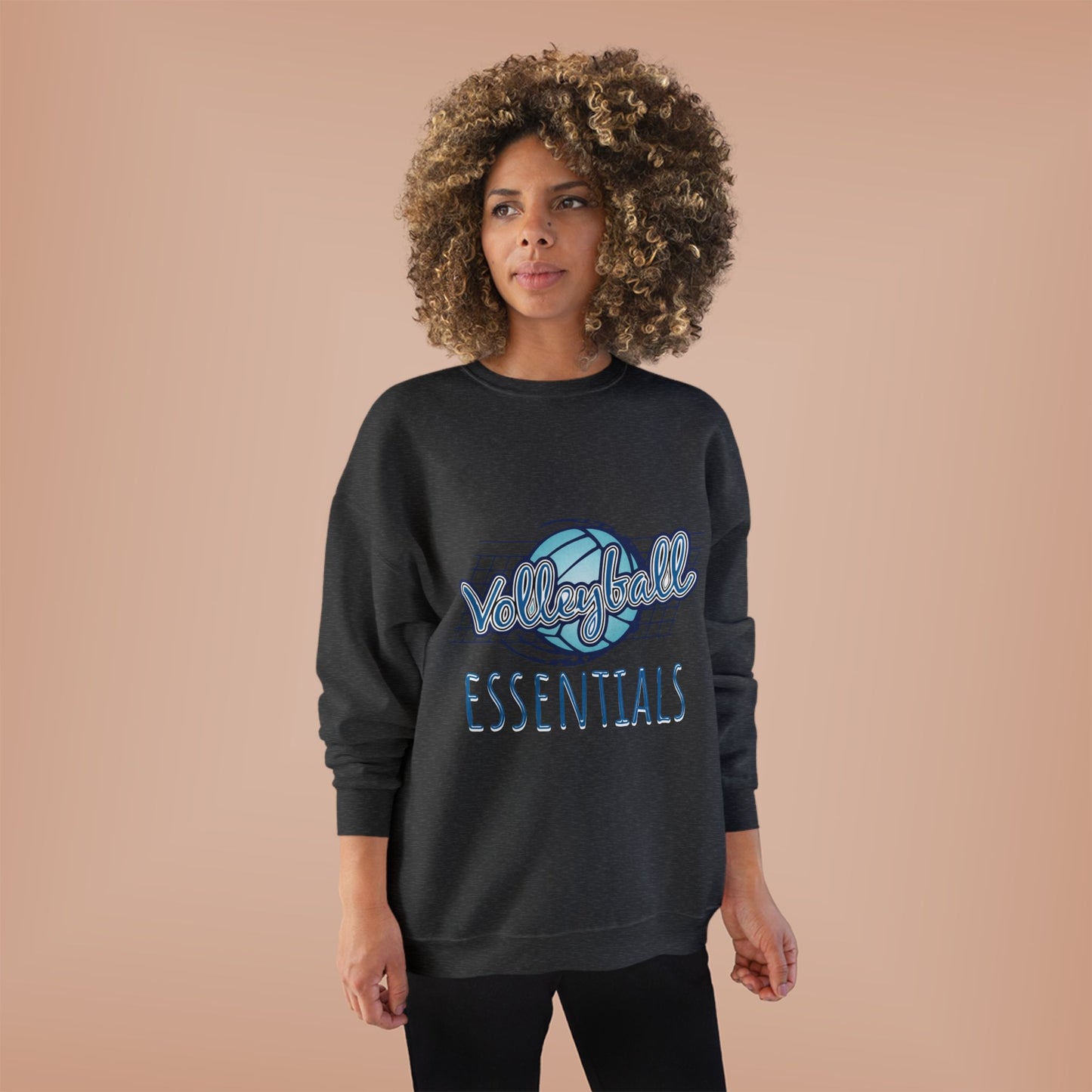 Unisex Eco-Friendly Crewneck Sweatshirt, Cozy Retro Essentials Sweatshirt, Casual Wear, Gift for Her, Hoodie Alternative, Fall Fashion
