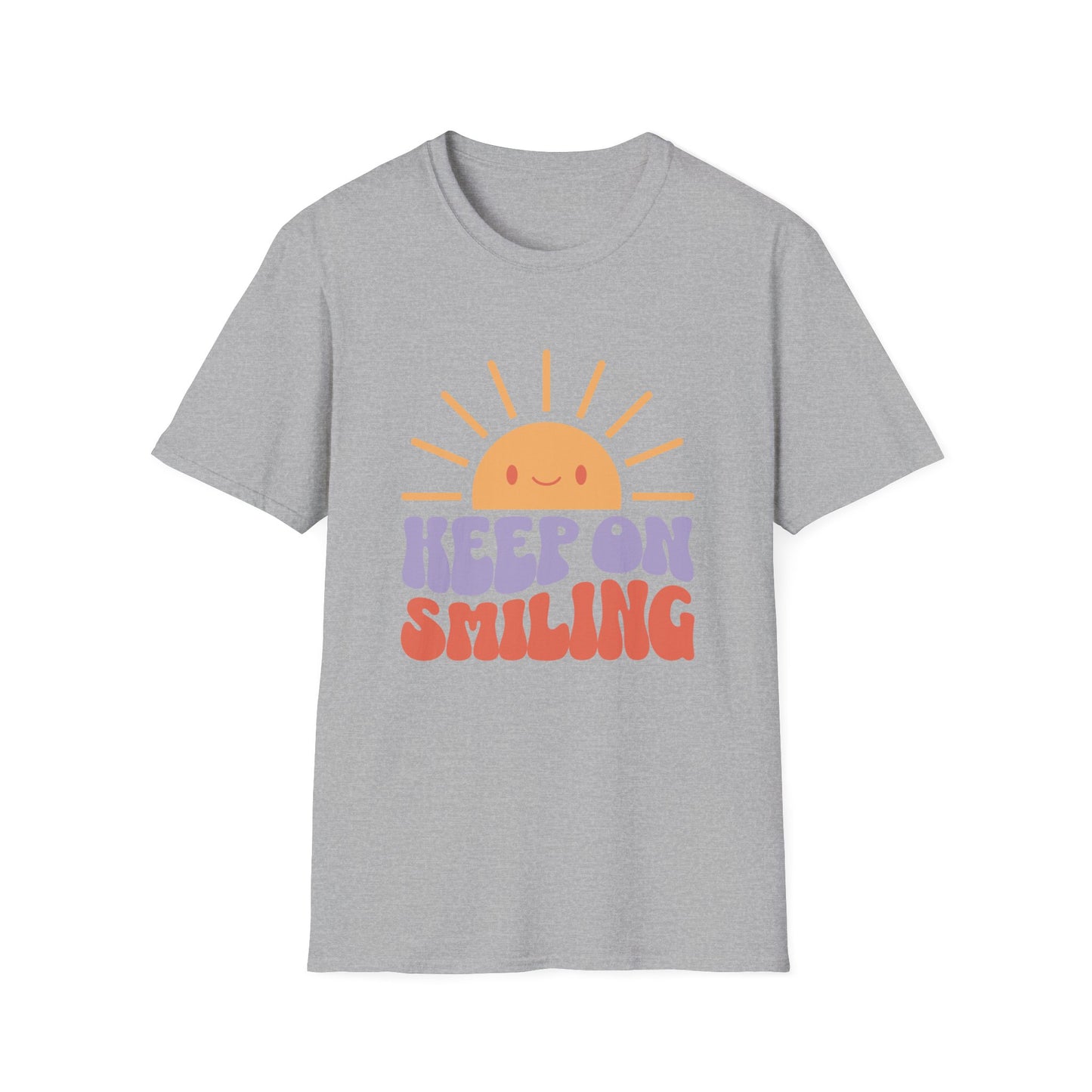 Keep On Smiling - Unisex Soft style T-Shirt